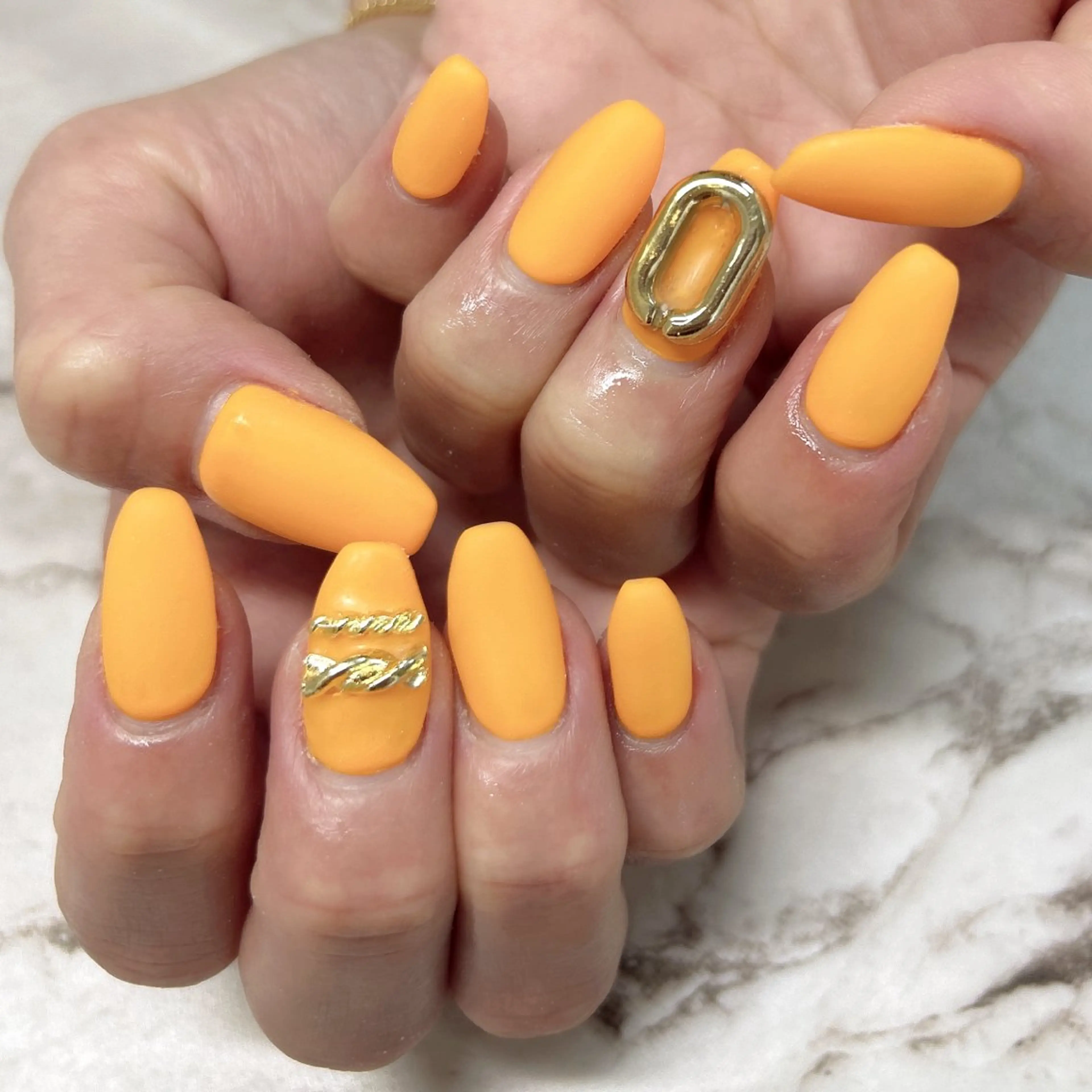 ネイル ワンカラーネイル ハンドネイル nail salon angeのネイルデザイン