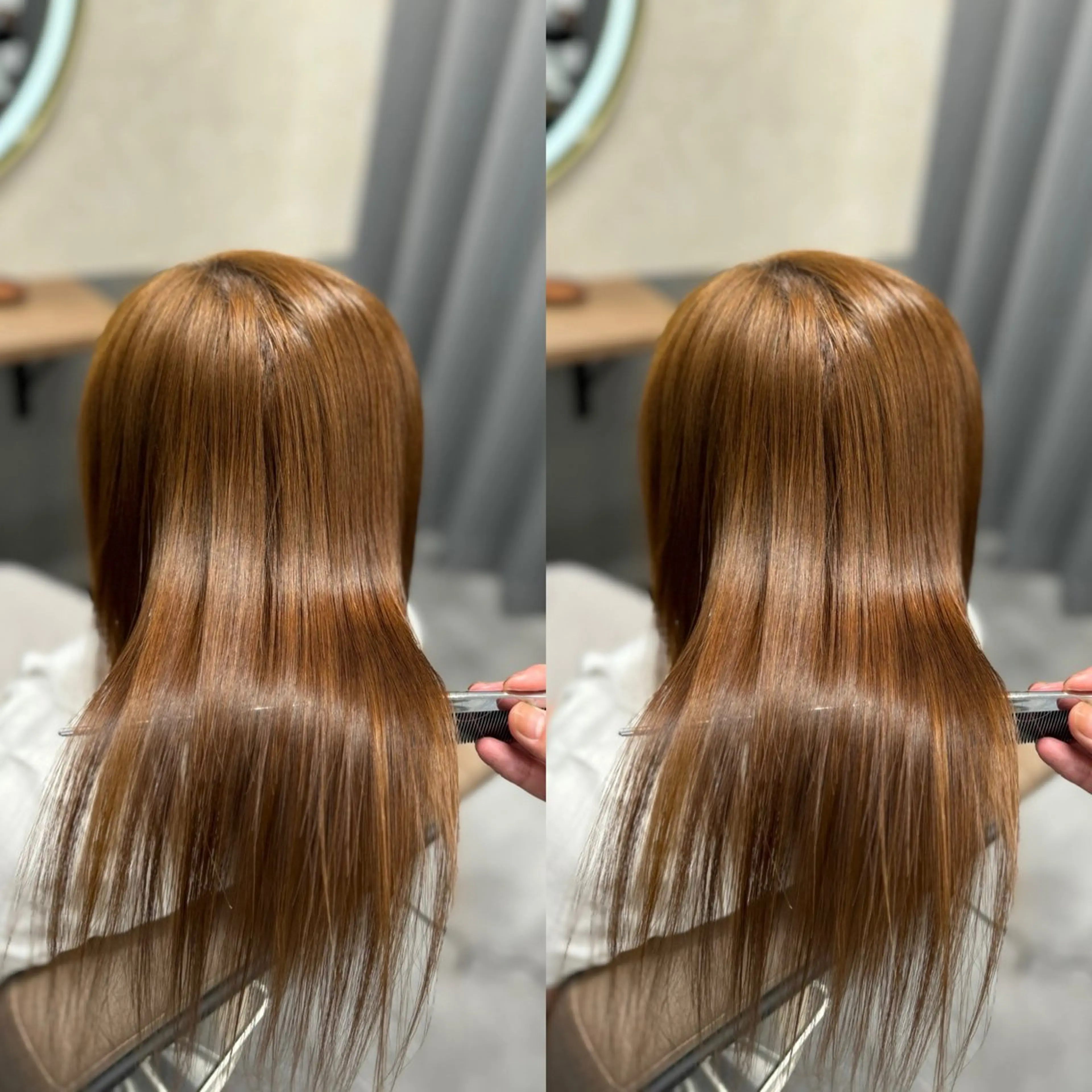 ロング 縮毛矯正 トリートメント TELAHAIR 副店長 YUTOのヘアスタイル