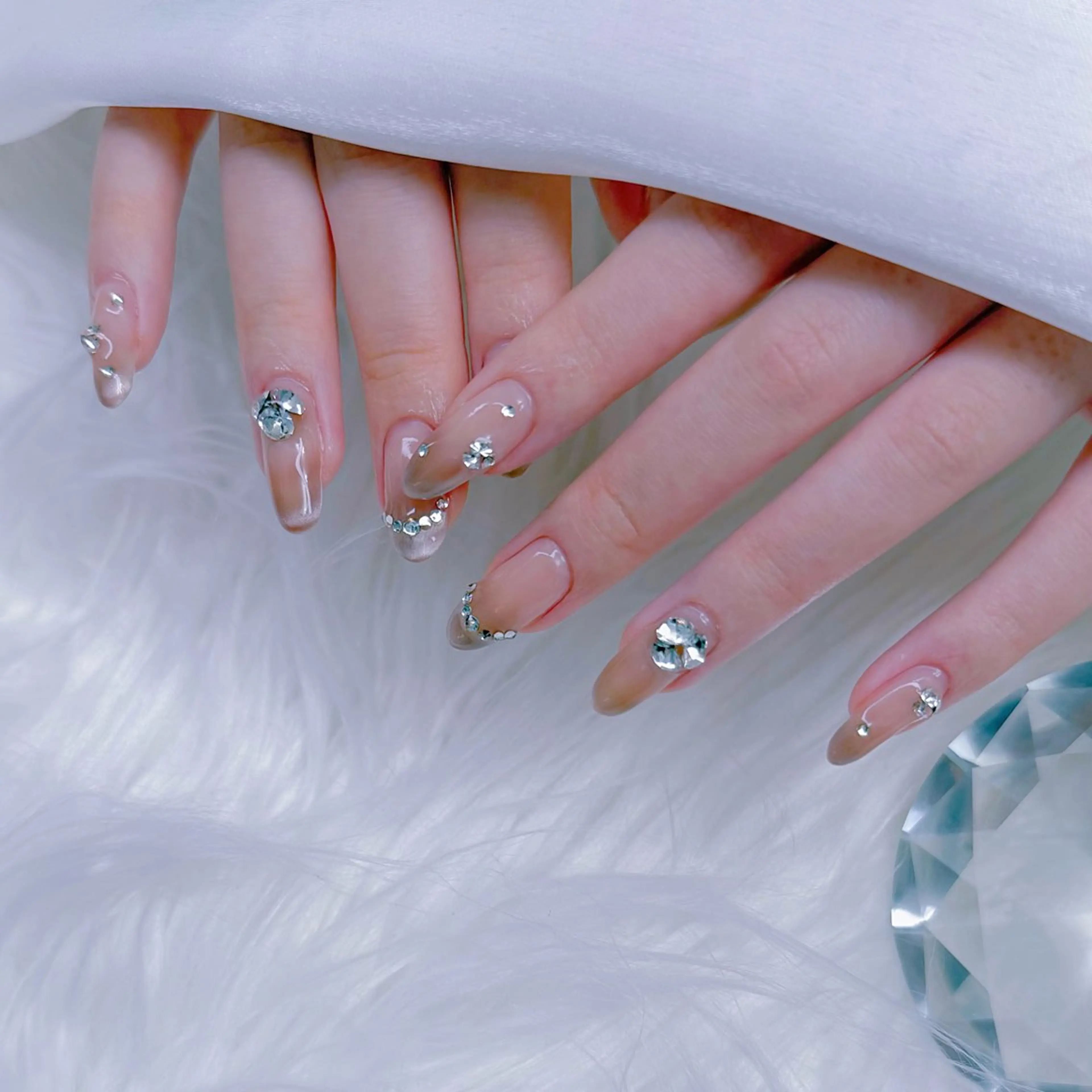 ネイル マグネットネイル ハンドネイル Romymoon nail帆南☾ ໋のネイルデザイン