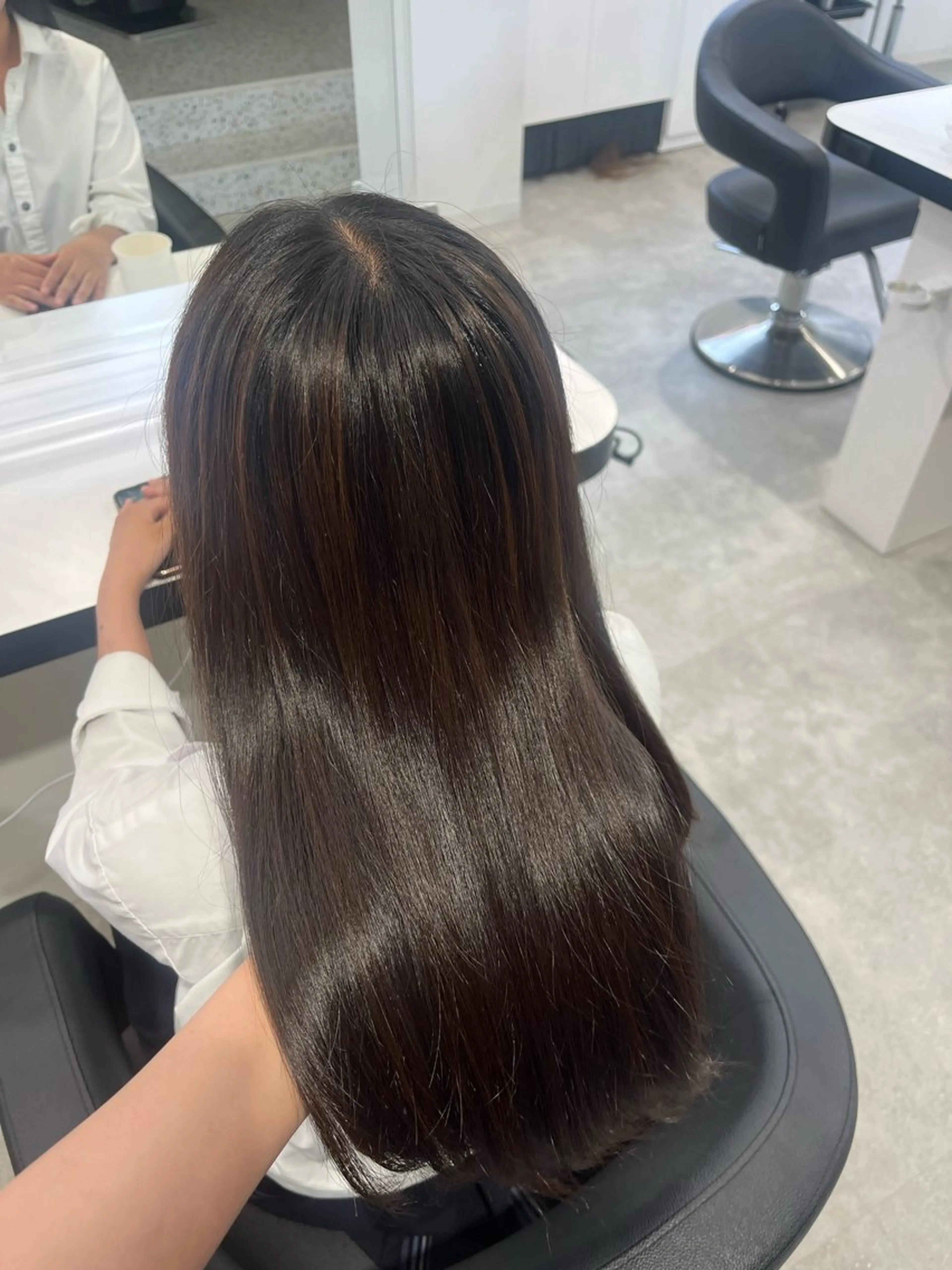 ロング みう/仙台/暖色/ 艶髪/顔周りカット/のヘアスタイル