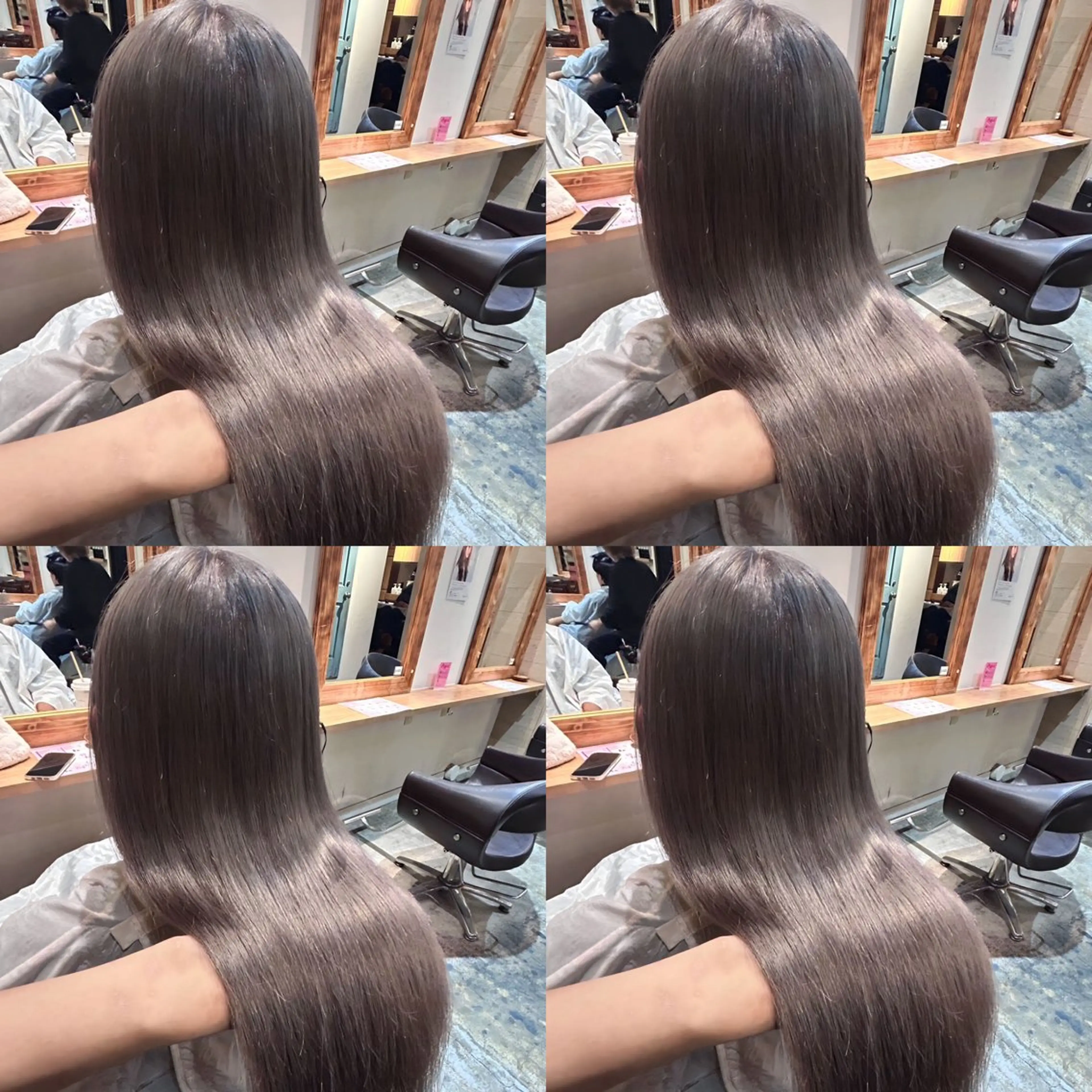 ロング カラー ヘアカラー トリートメント 店長✨髪質改善✖️ 透明感カラー／純大のヘアスタイル