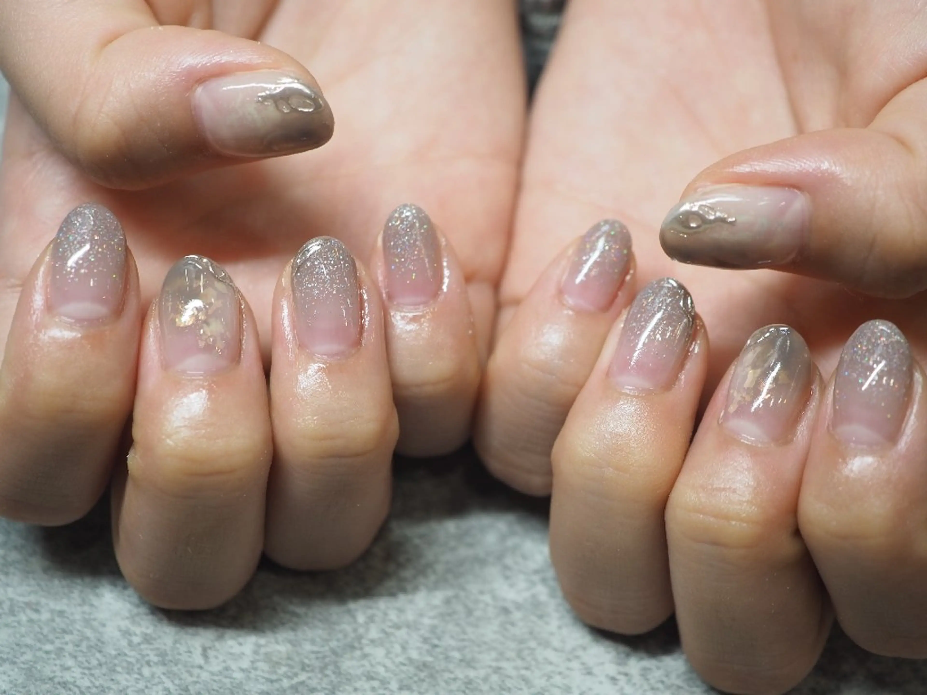 ネイル ハンドネイル glaNje 福光のネイルデザイン