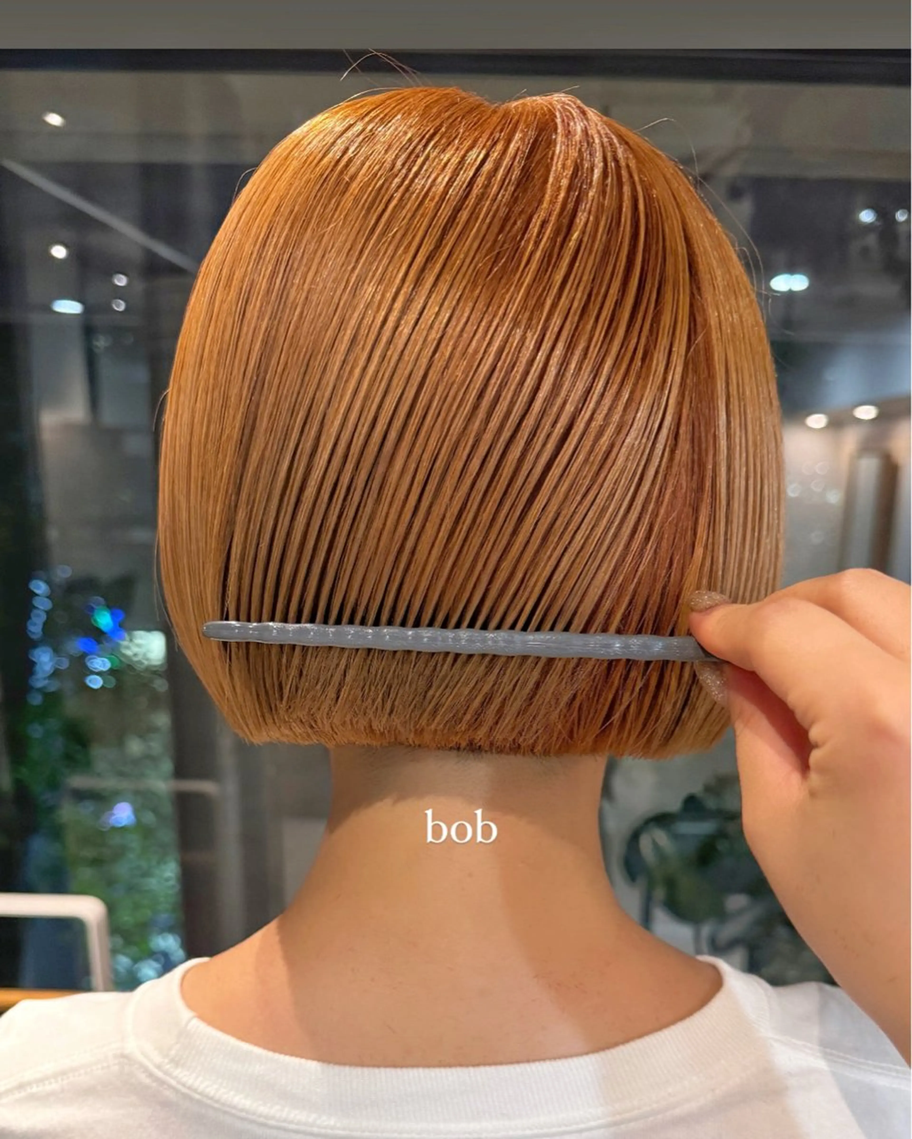 ショート saki/メンズパー マ・デザインカラーのヘアスタイル