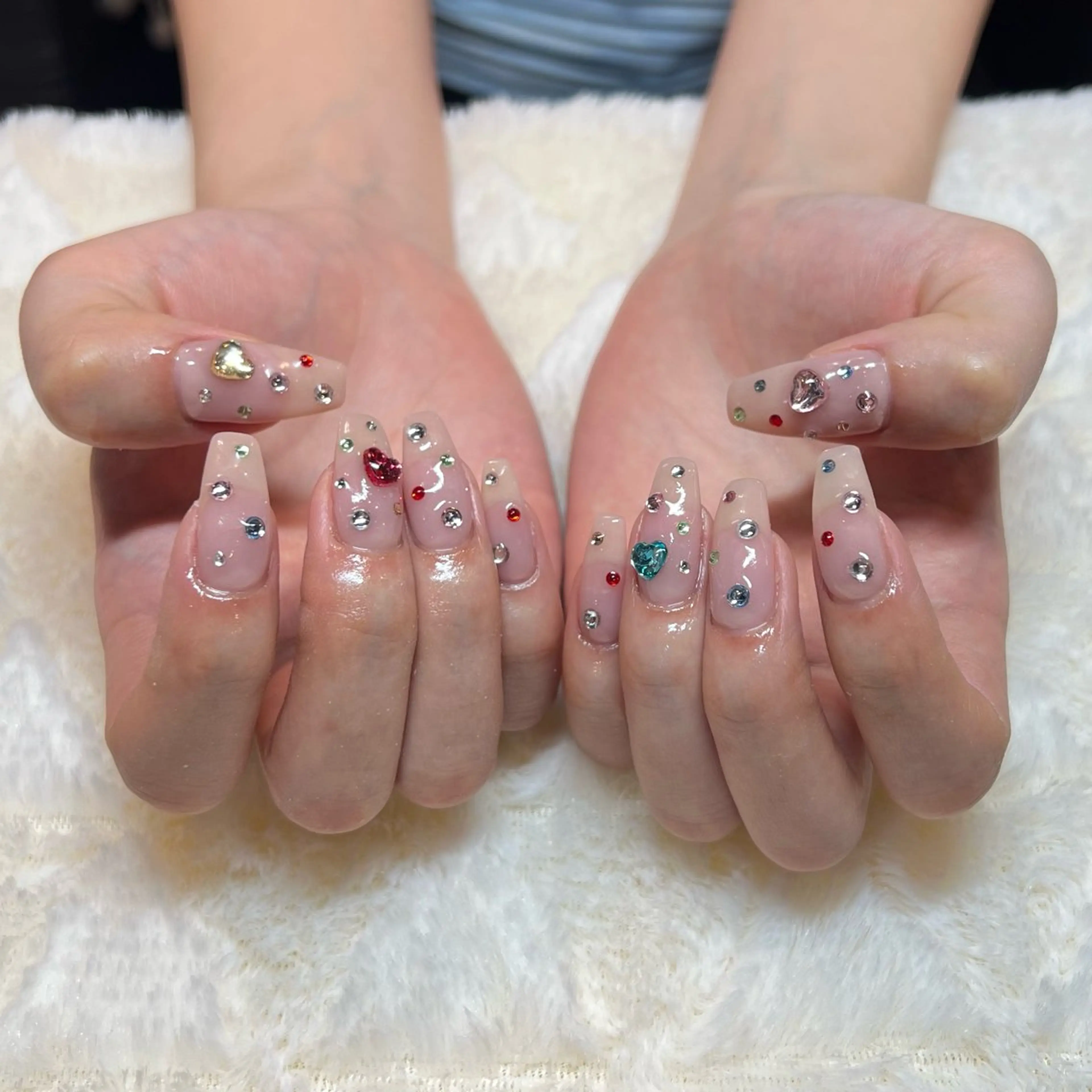 ネイル ハンドネイル 韓国🩶Y2Kネイル 💫くれはのネイルデザイン