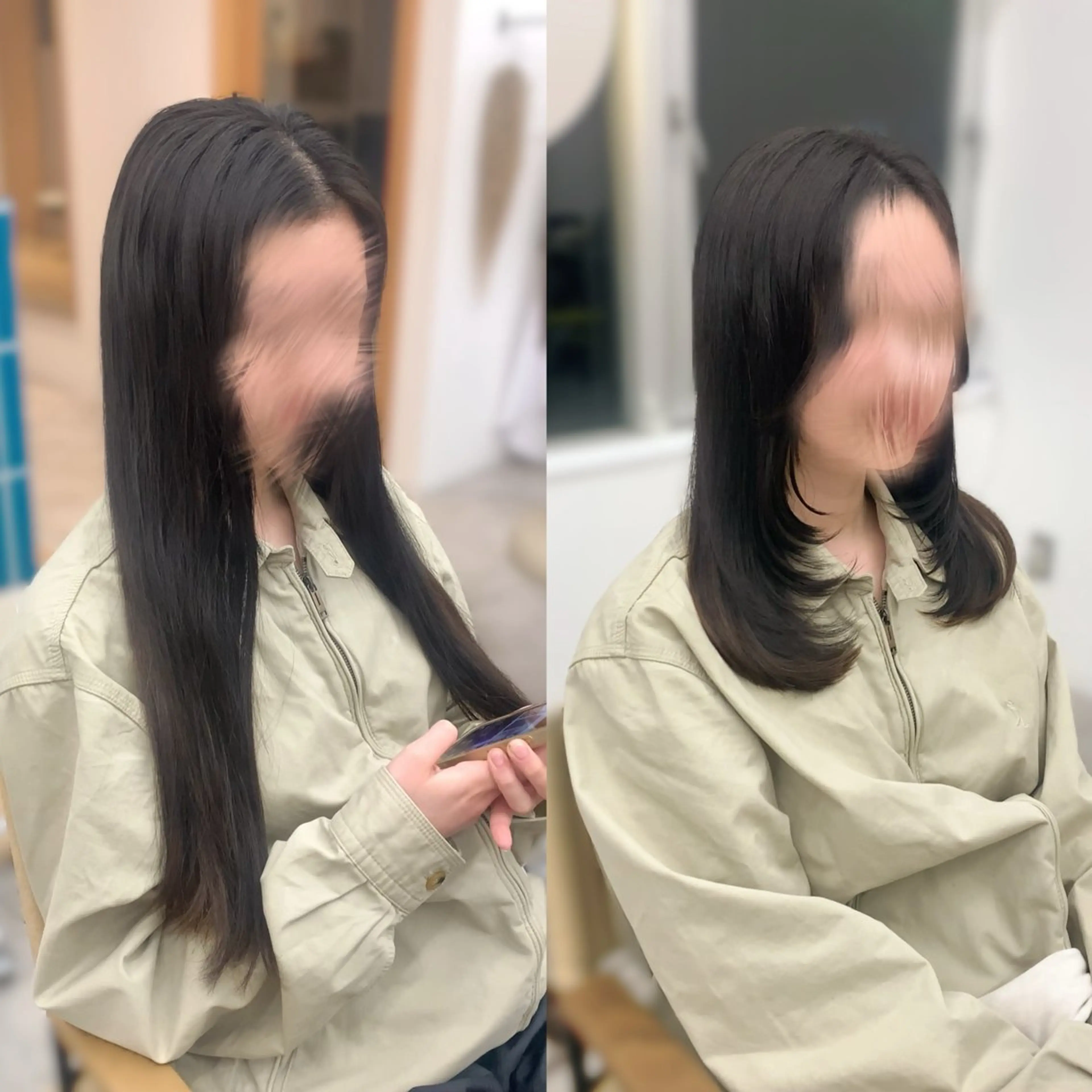 セミロング レイヤーカット MEGULI所属・新田 琴美/ レイヤー/透明感のヘアスタイル