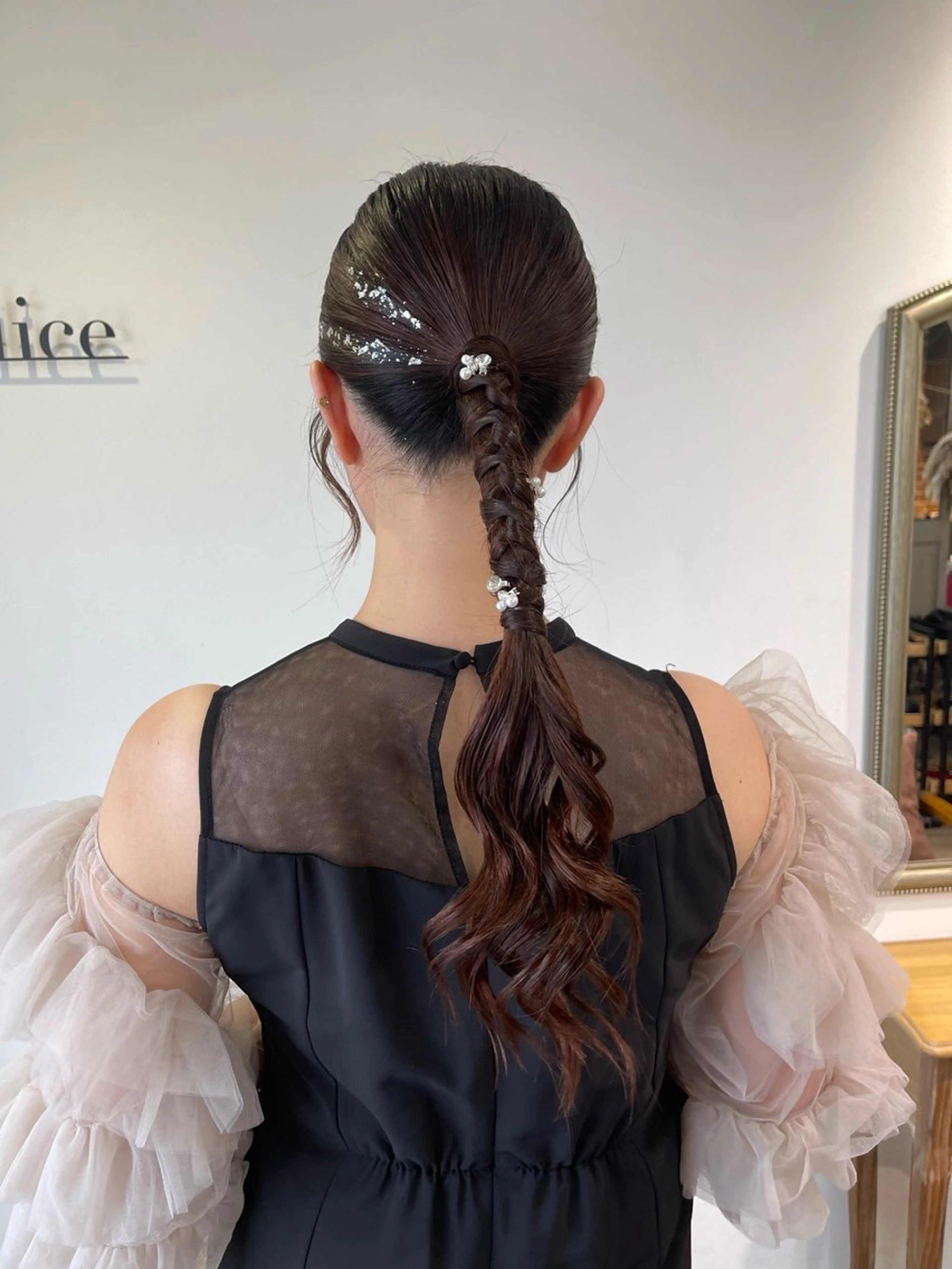 ロング ヘアアレンジ ヘアセット Felice Erikaのヘアスタイル
