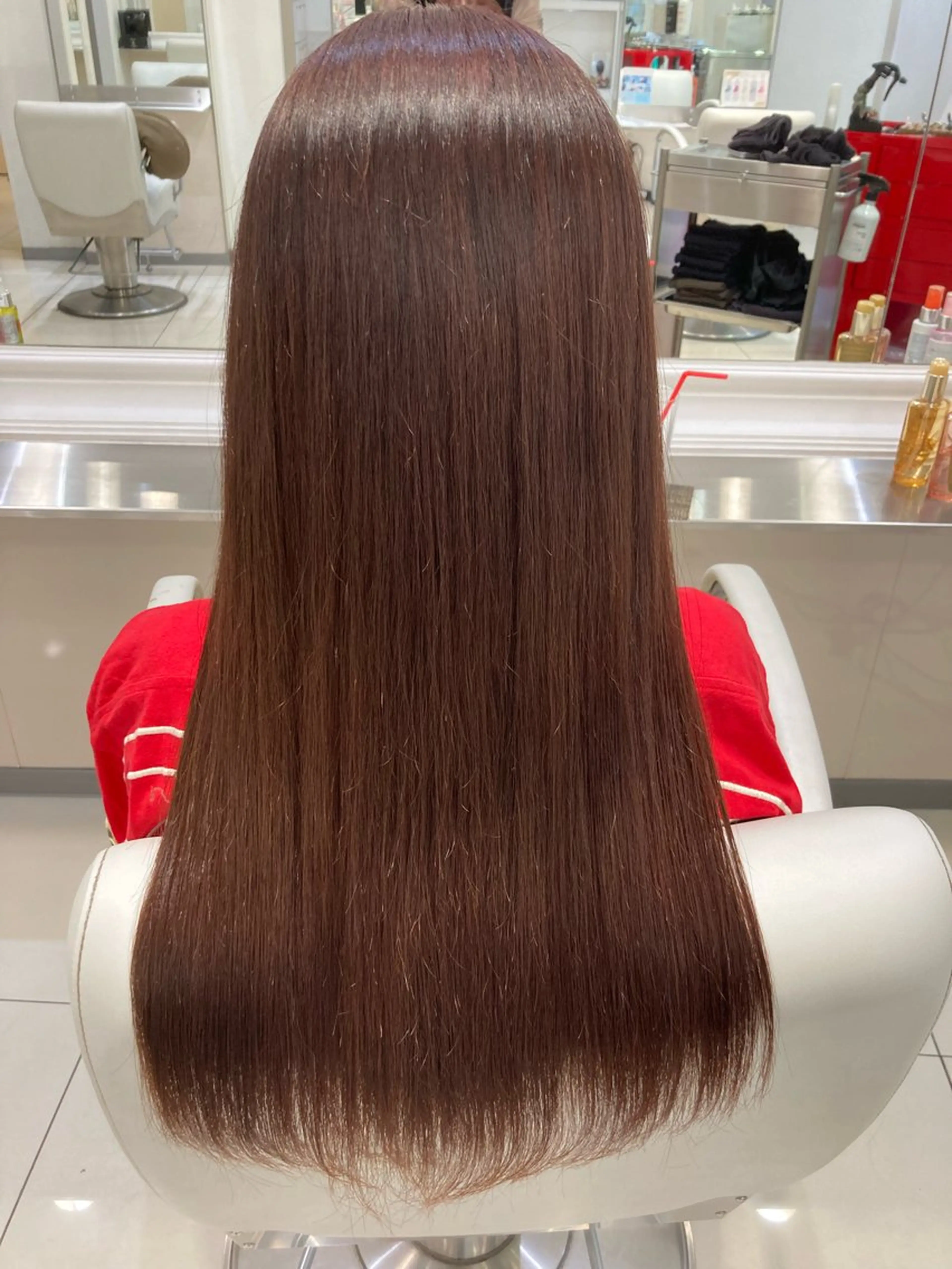 ロング カラー ほのか NOSH/博多千代のヘアスタイル