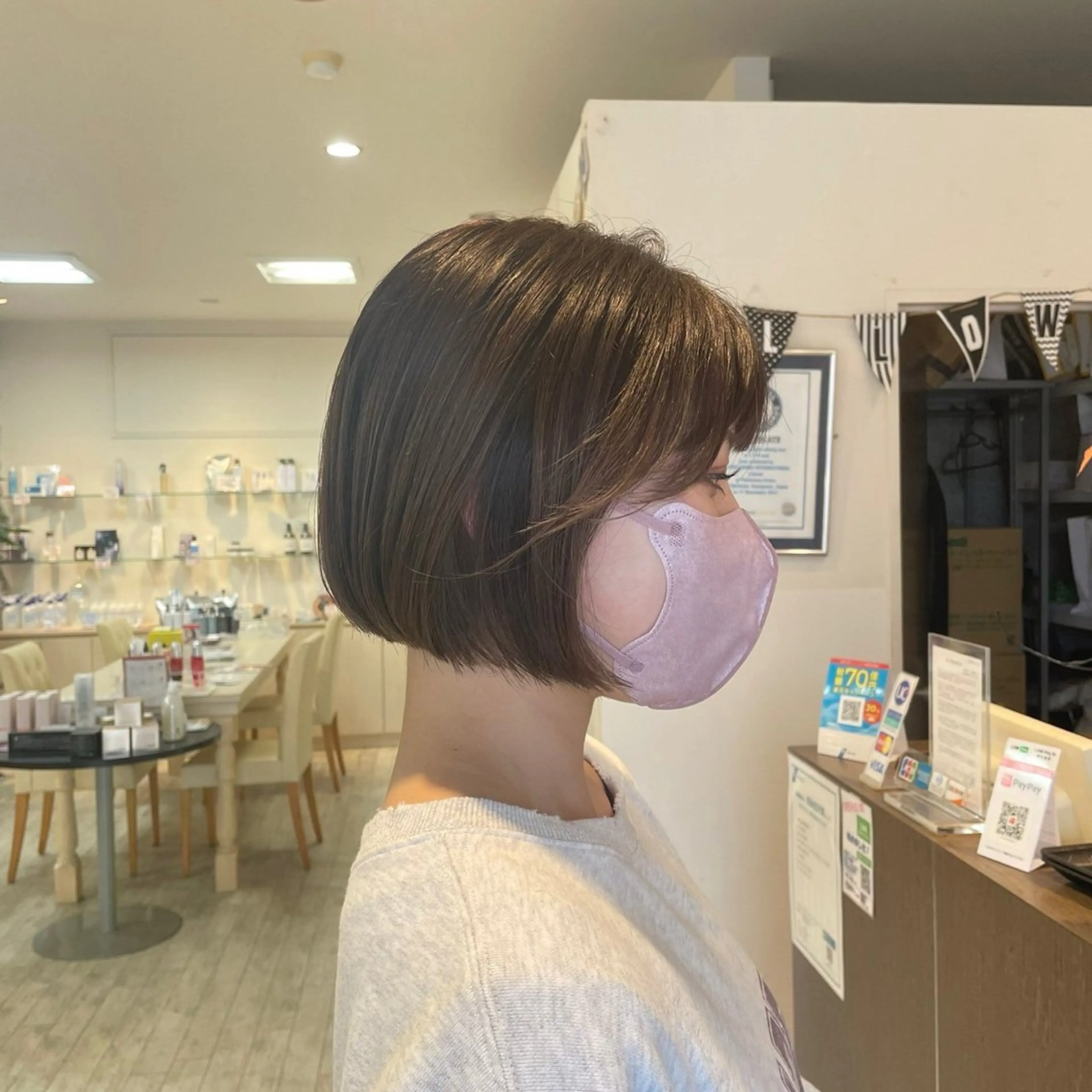 ショート カット やまもと ほなみのヘアスタイル