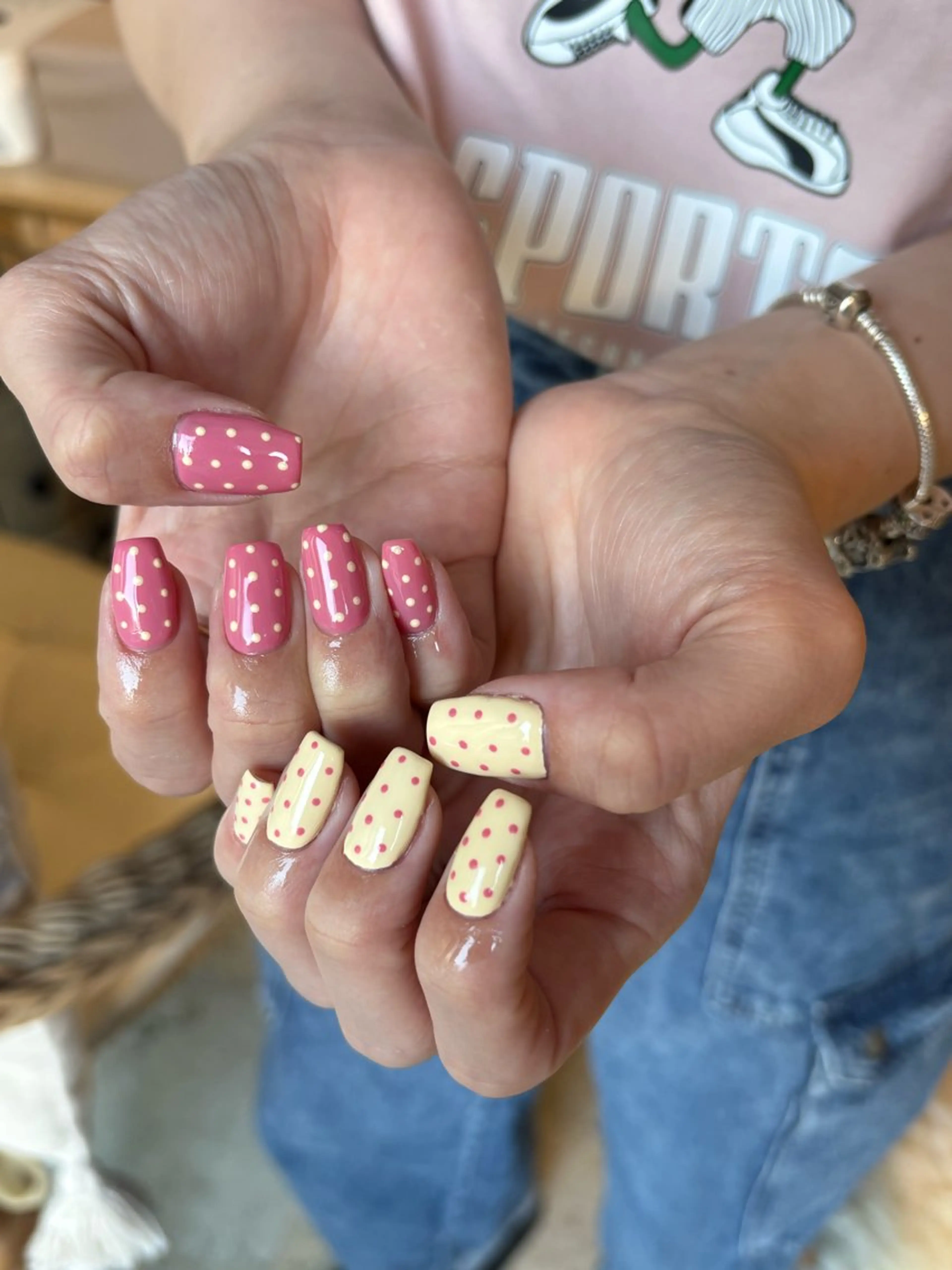 ネイル ハンドネイル 手描き🌸ニュアンス monny nailのネイルデザイン