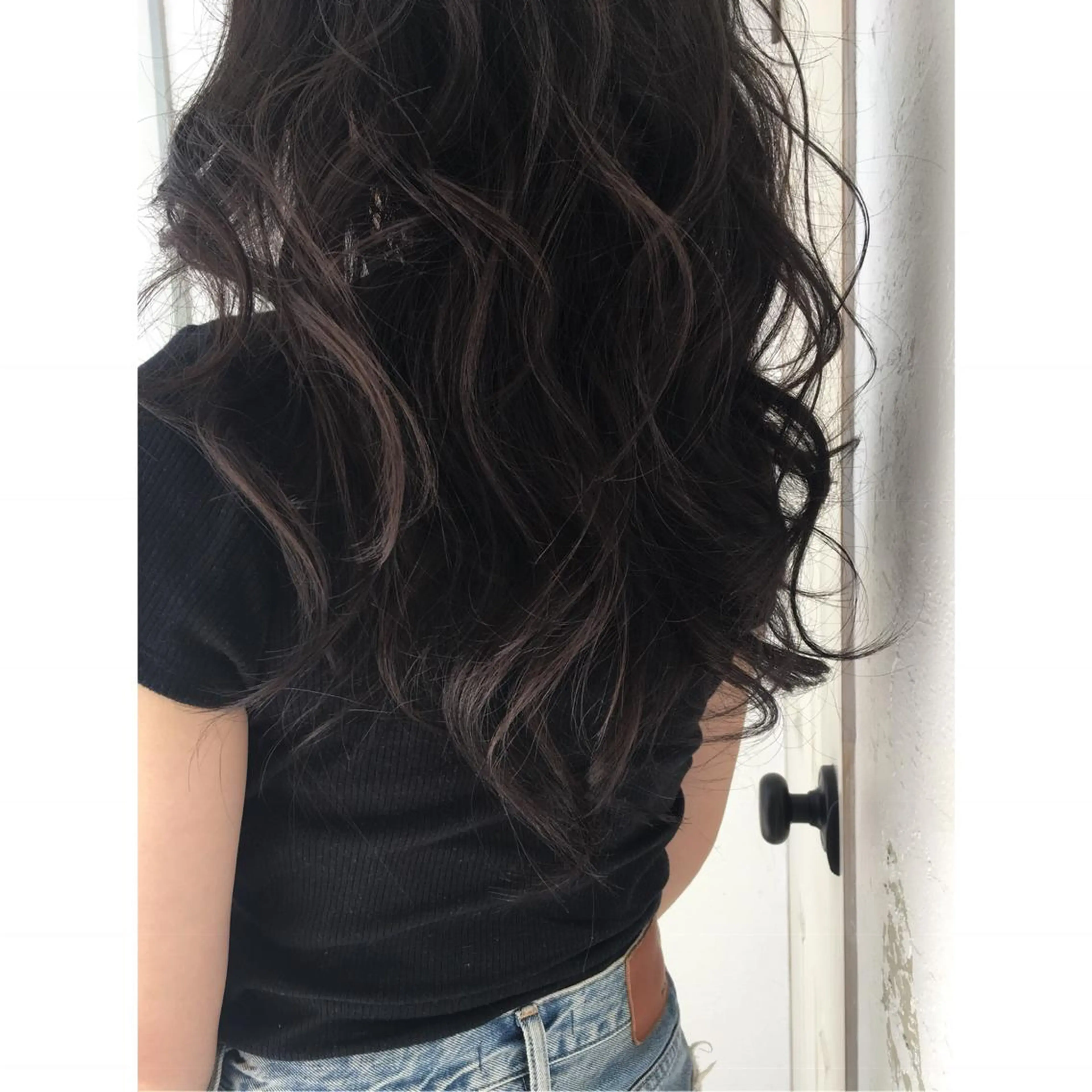 ロング カラー fio マナミのヘアスタイル