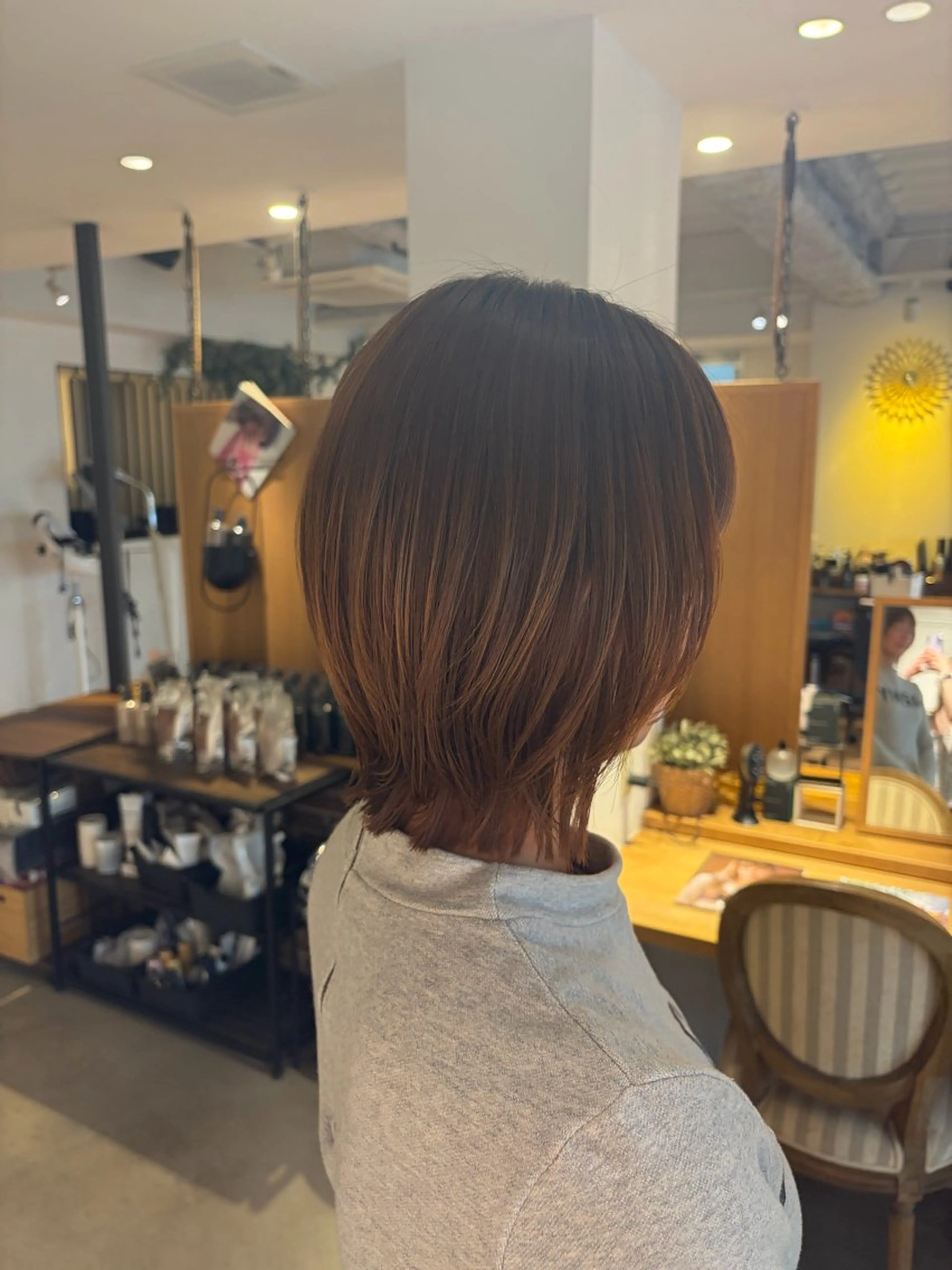 ミディアム 笹野 日麻莉のヘアスタイル