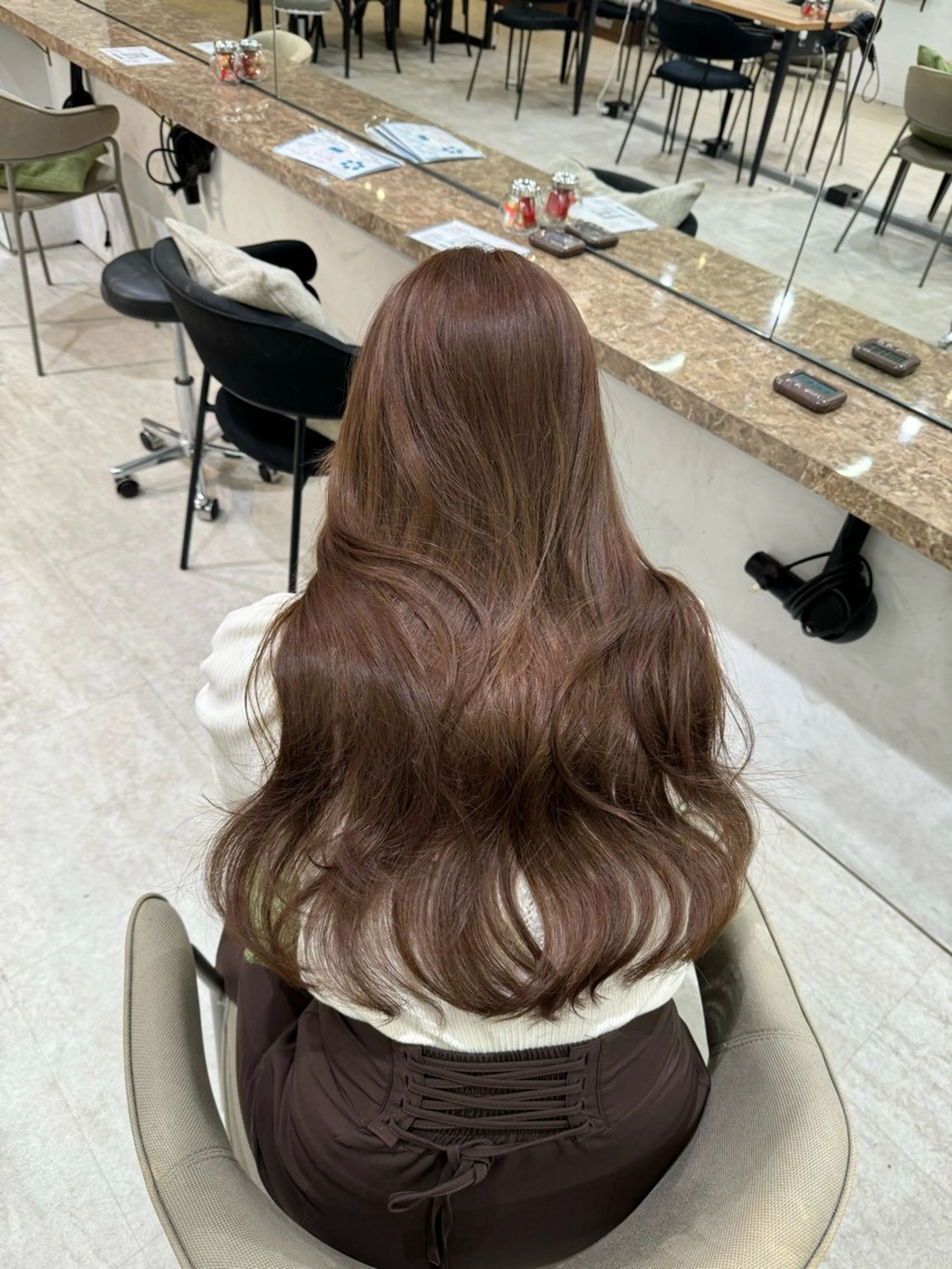 ロング カラー ショート/ボブ/ 髪質改善🍒hiyuのヘアスタイル