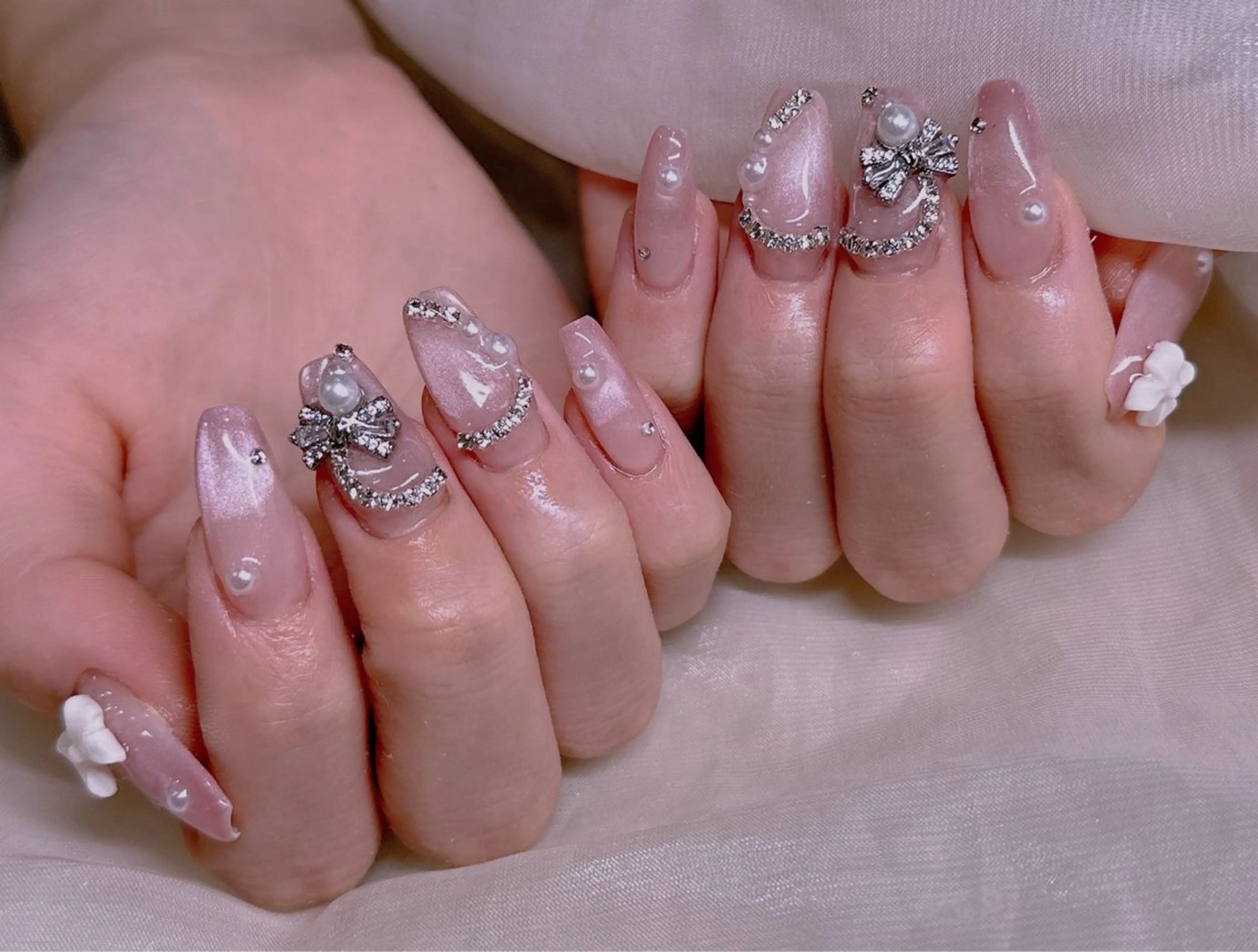 ネイル ハンドネイル 長さだし専門店 M2　rikaのネイルデザイン