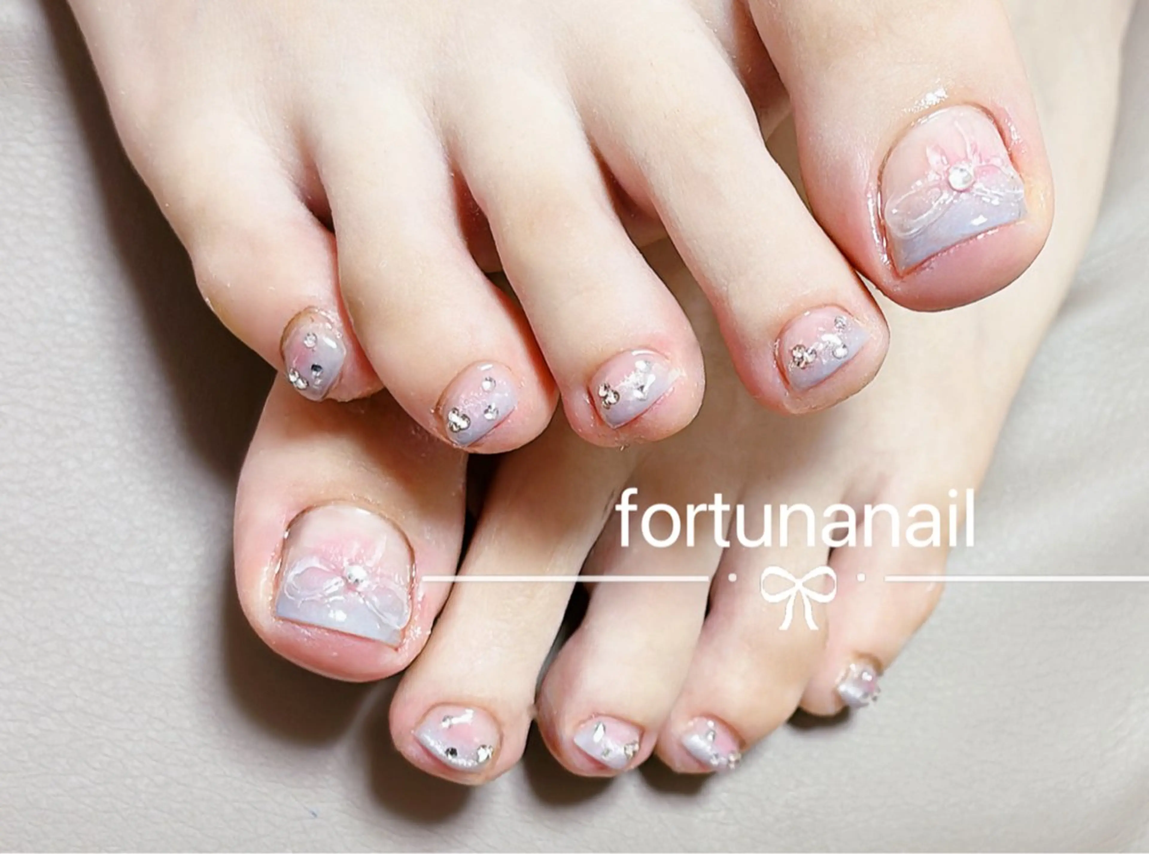 ネイル フットネイル Nail •Head スパFortunaのネイルデザイン