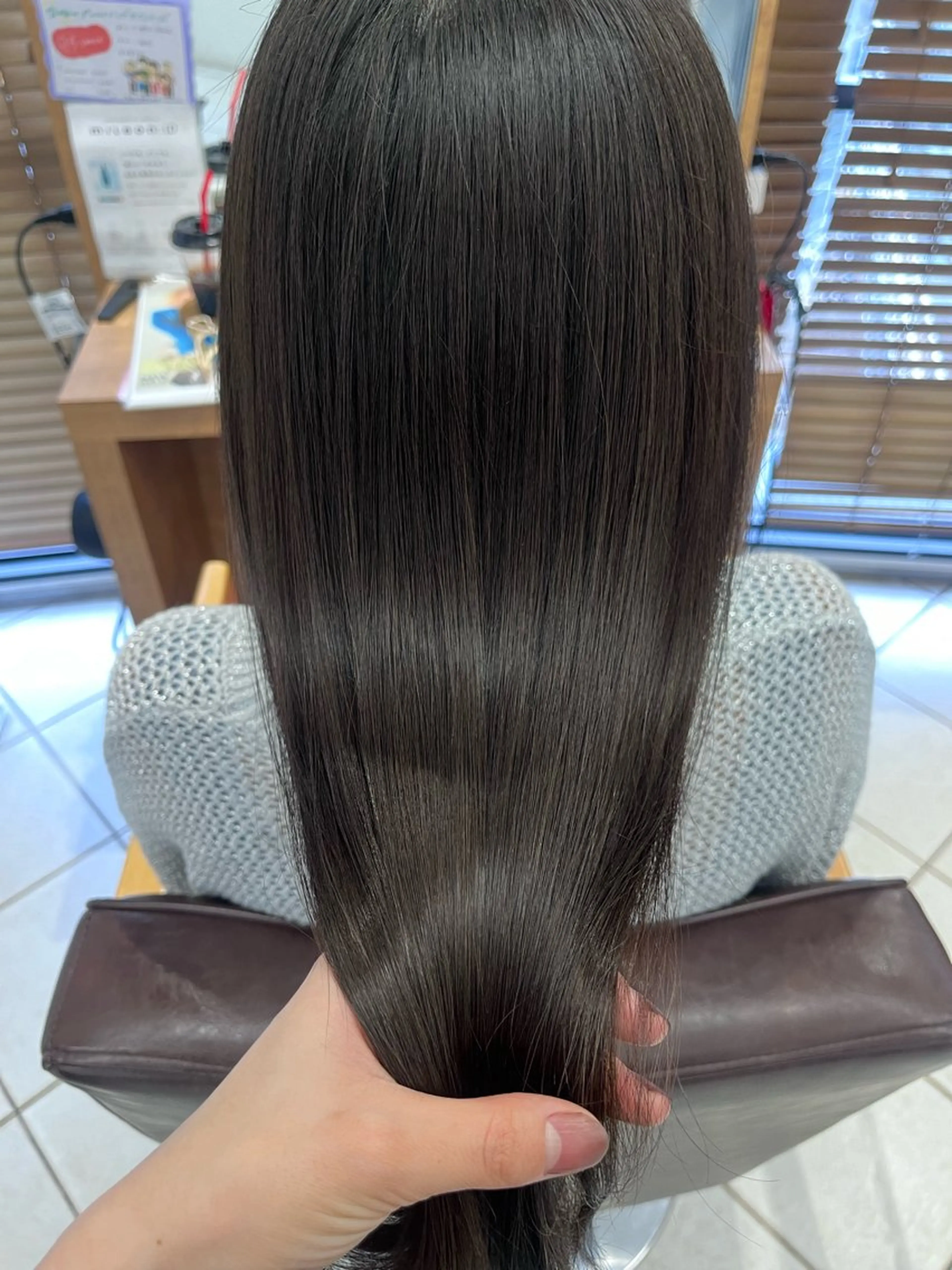 ロング 吉田 美優のヘアスタイル