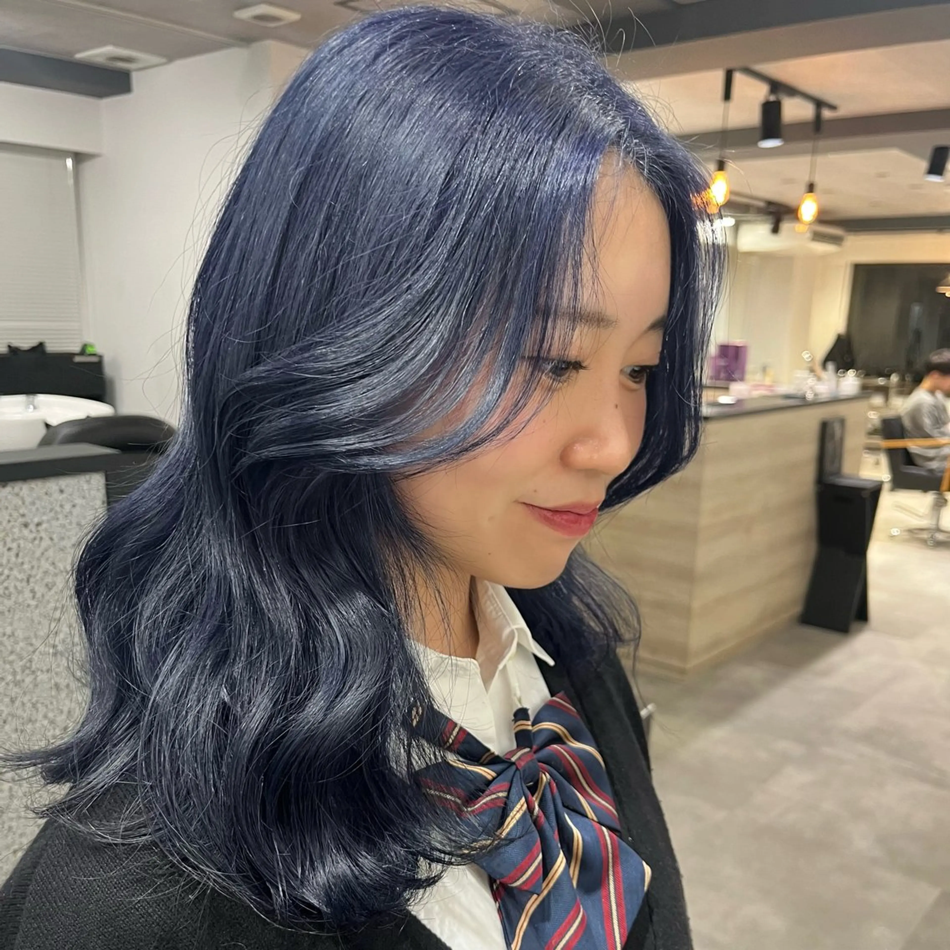 カラー EIGHTyokosuka所属・ハイトーン 🦋🎶LENのヘアスタイル