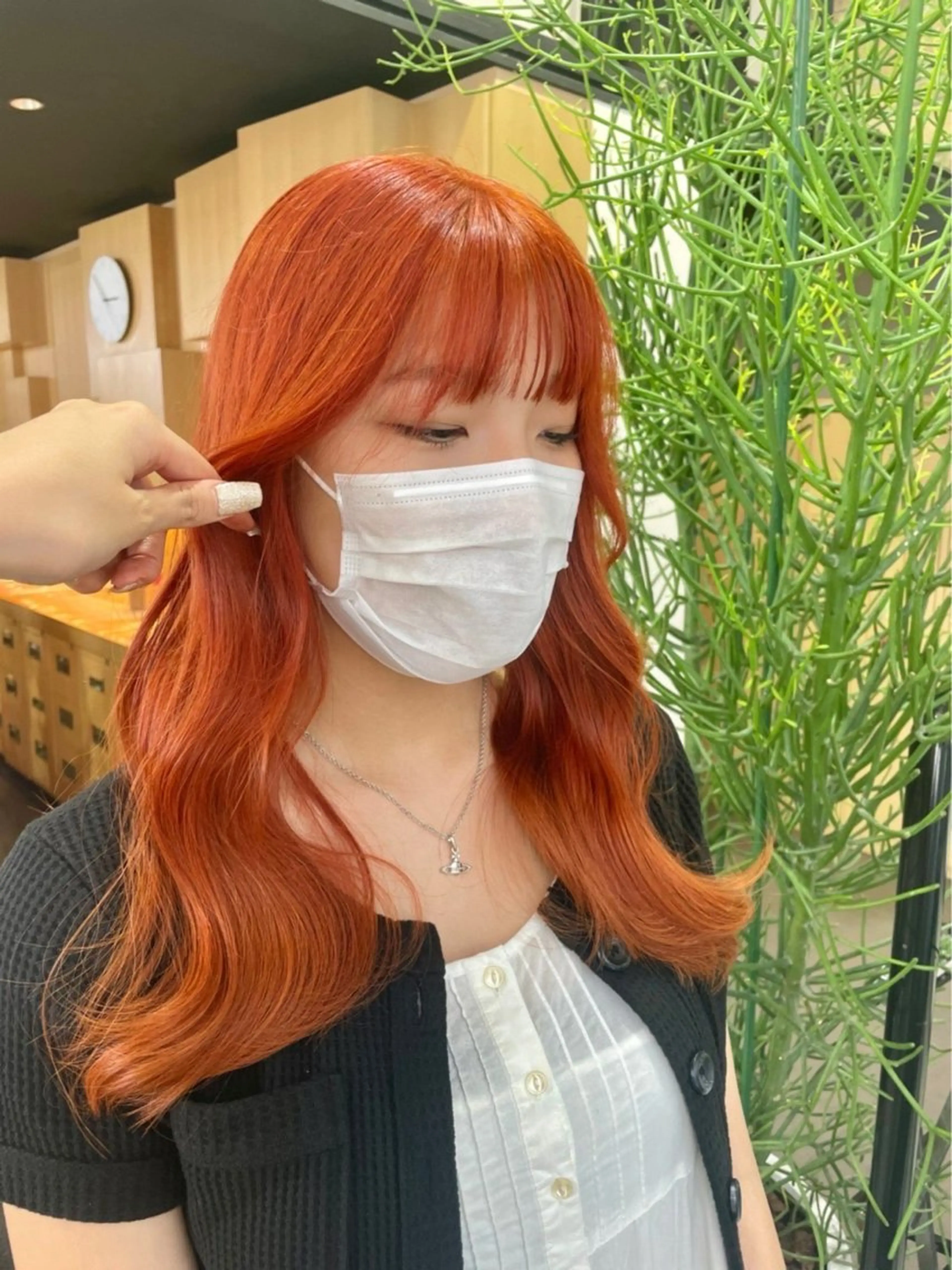 【✨✨この春オススメ✨✨】透明感艶カラー➕選べるトリートメント🫧の写真