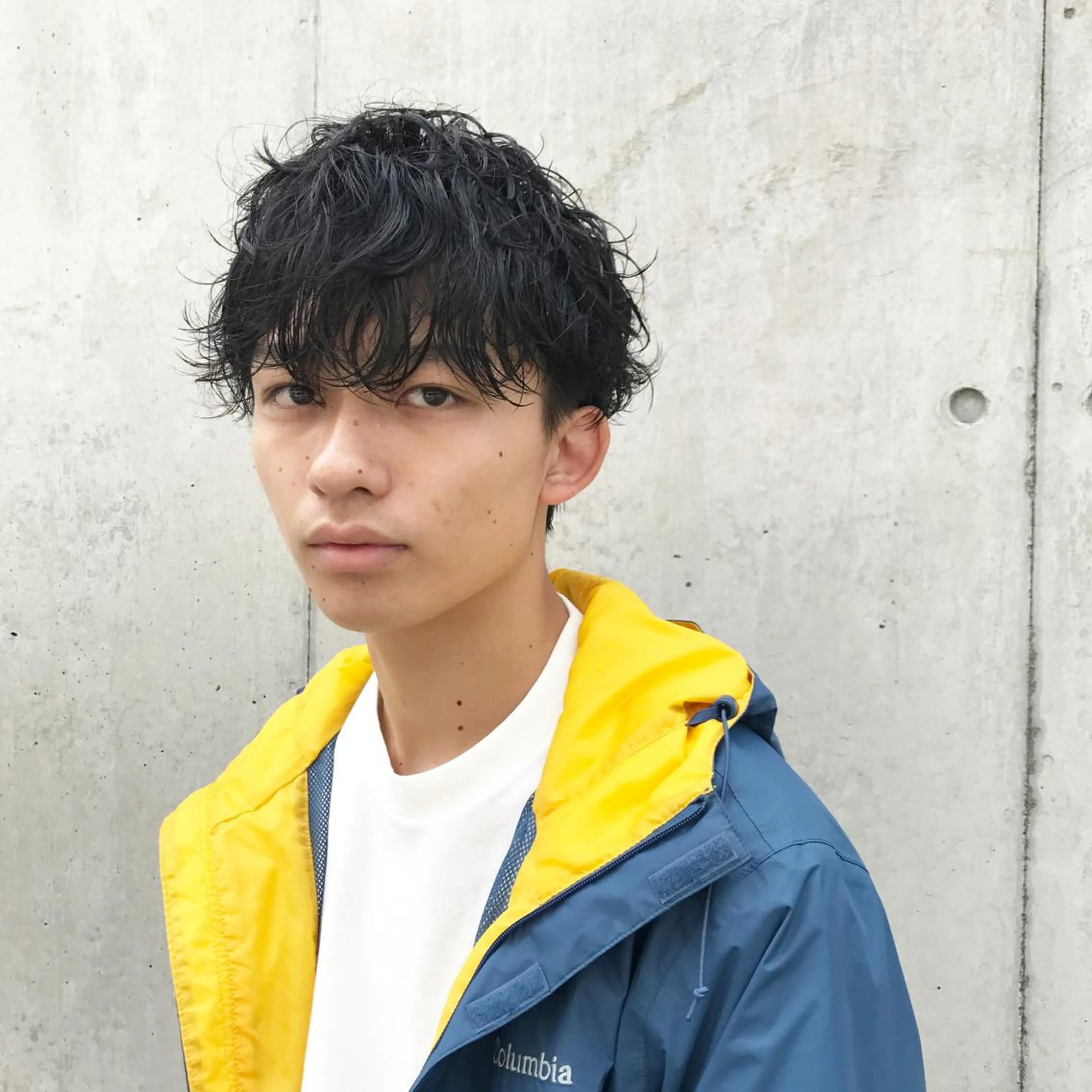 ショート パーマ メンズ 住本 大明のヘアスタイル