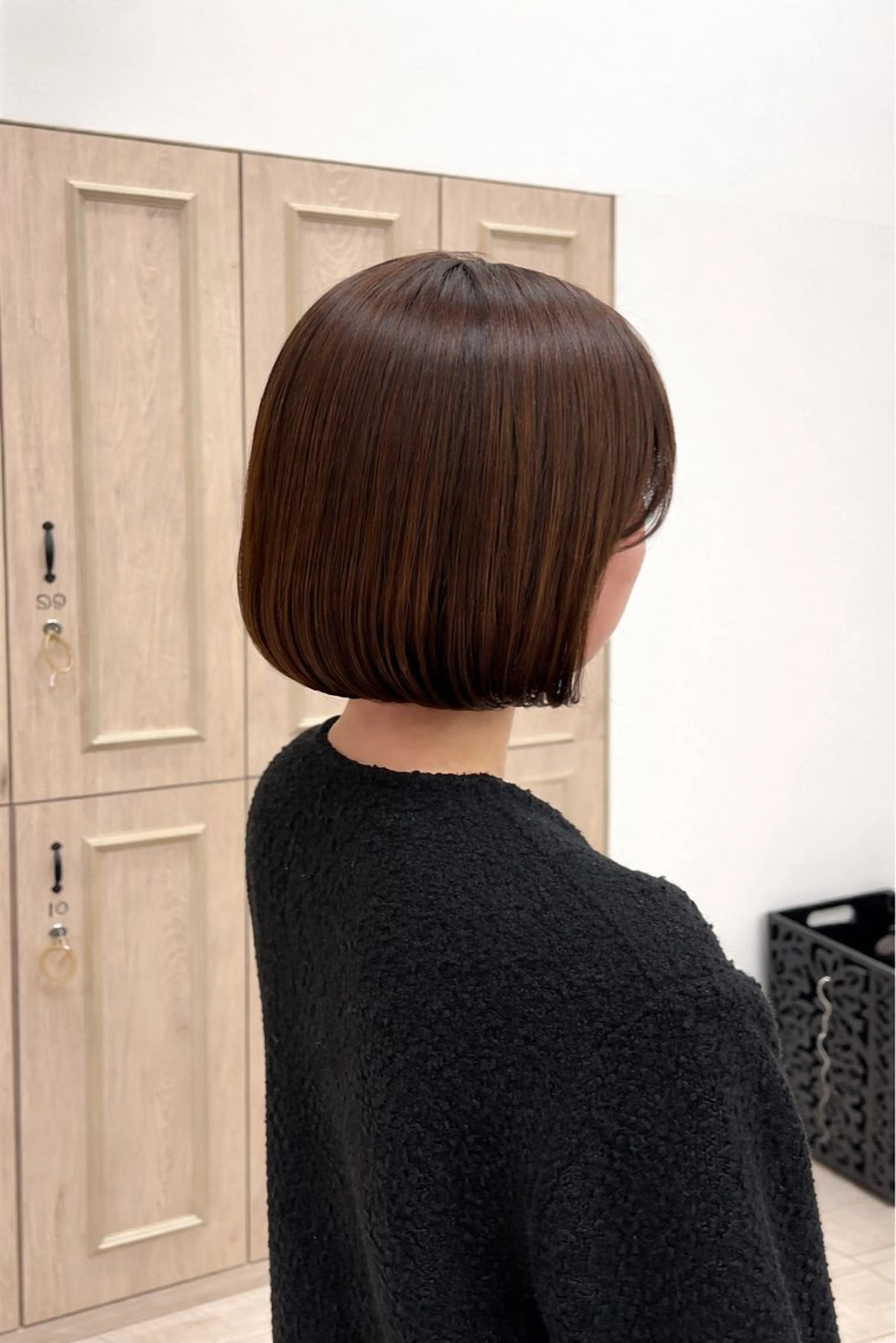 ミディアム labless MOEのヘアスタイル