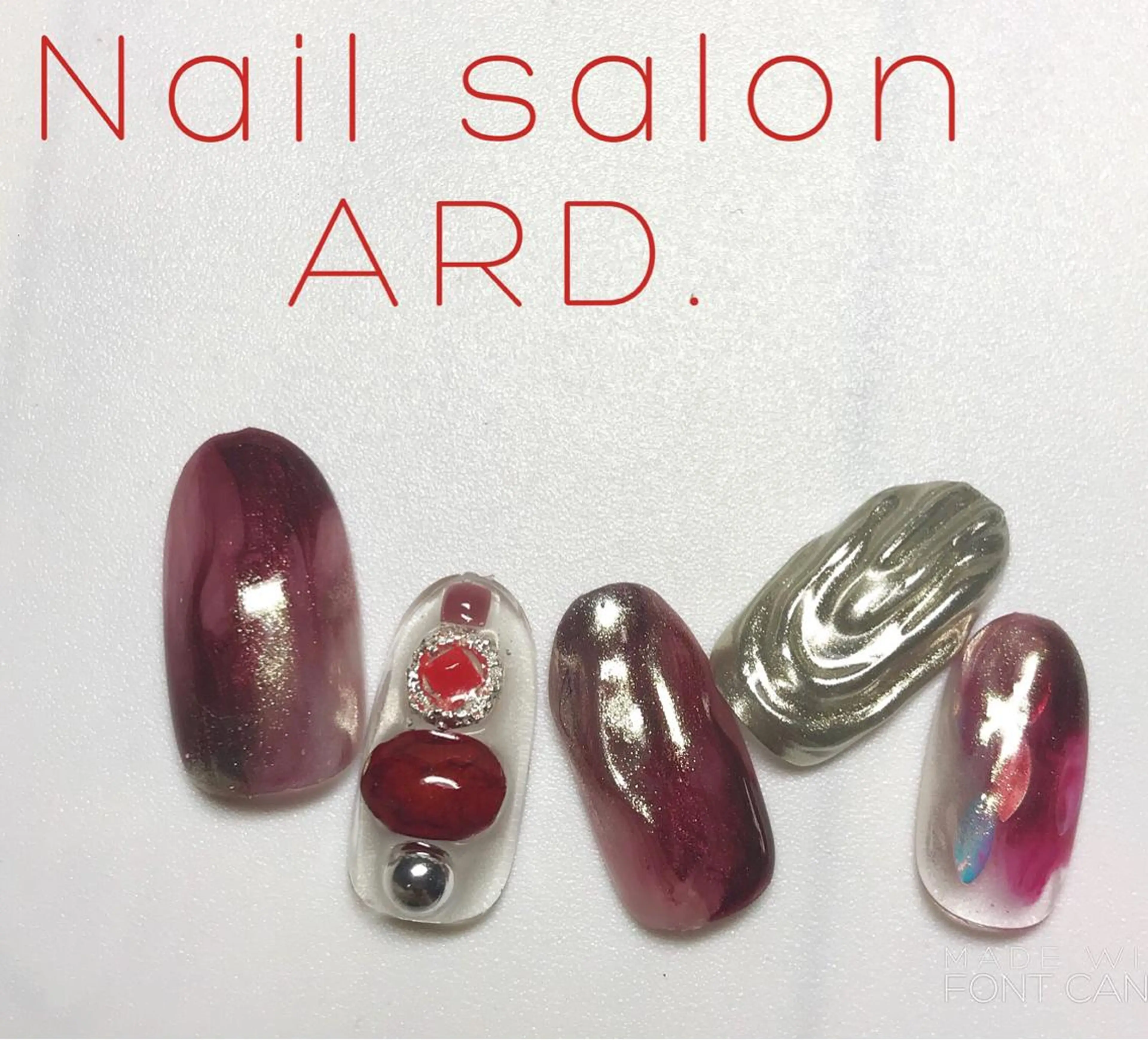 ネイル FUJITA CHIAKIのネイルデザイン