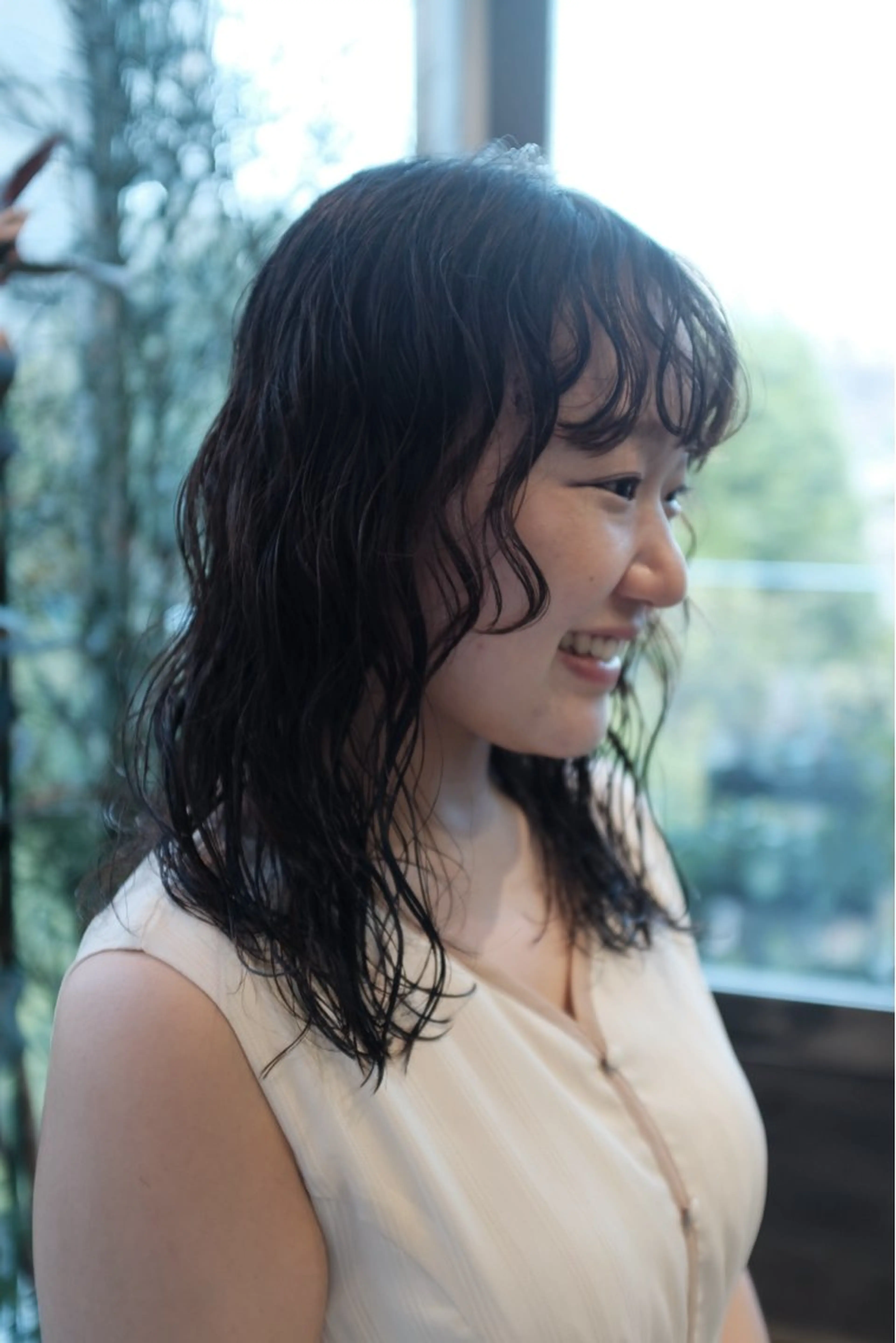 ミディアム パーマ 詩織/パーマ /代官山のヘアスタイル