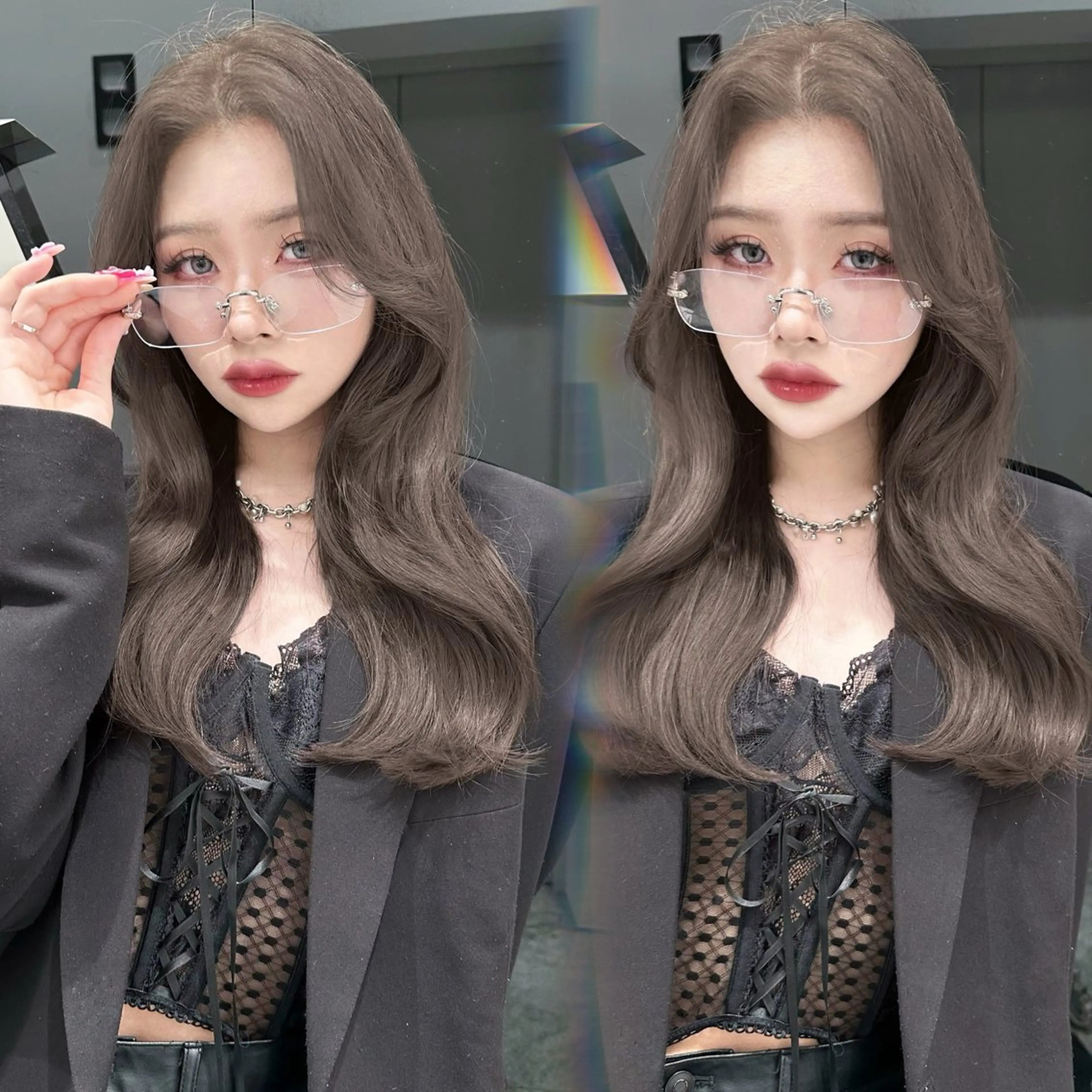 ロング カラー ワンホン🎀韓国ヘア 💞渋谷/GAKUのヘアスタイル