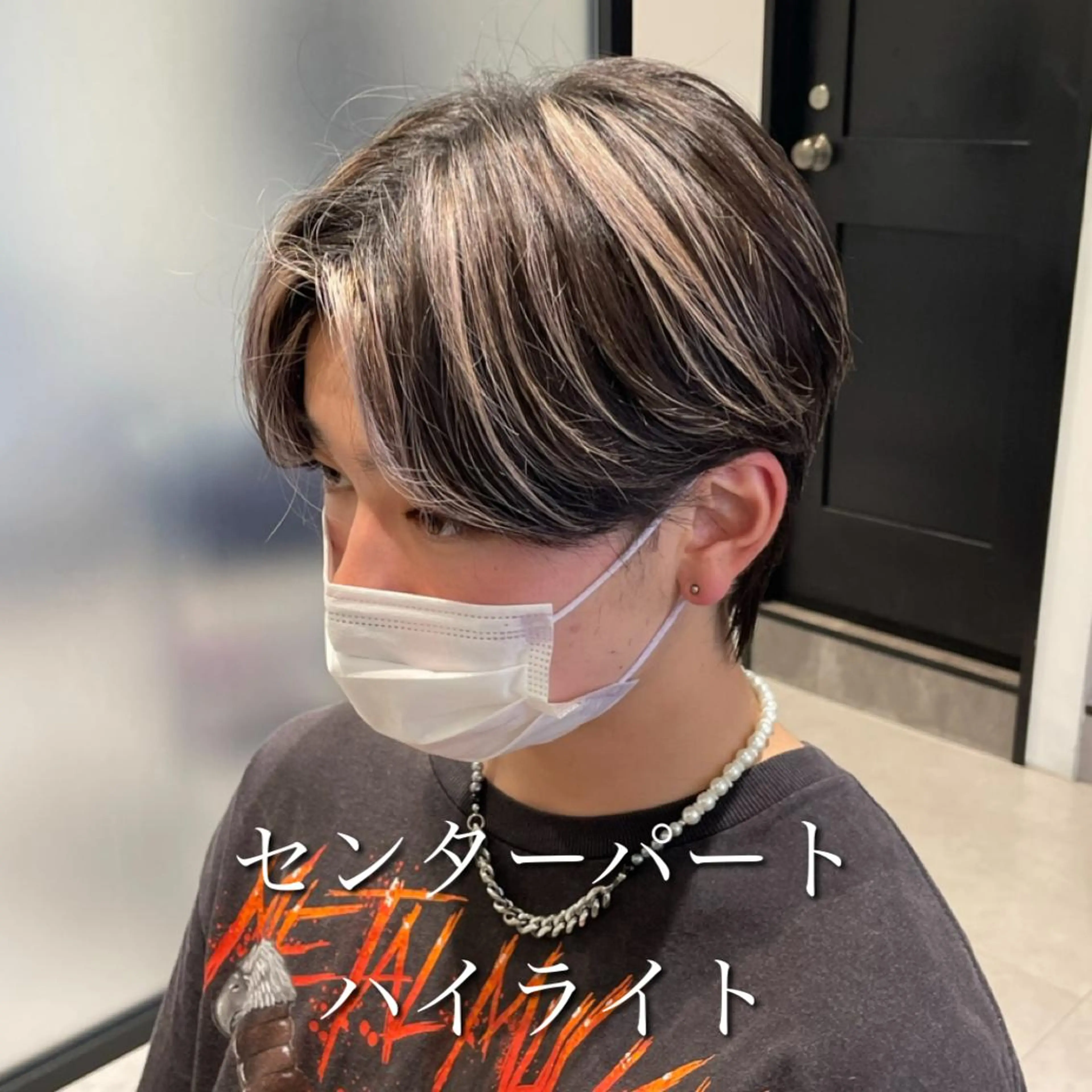 カラー メンズ ヘアカラー 横浜メンズパーマ🔥 大野賢人のヘアスタイル