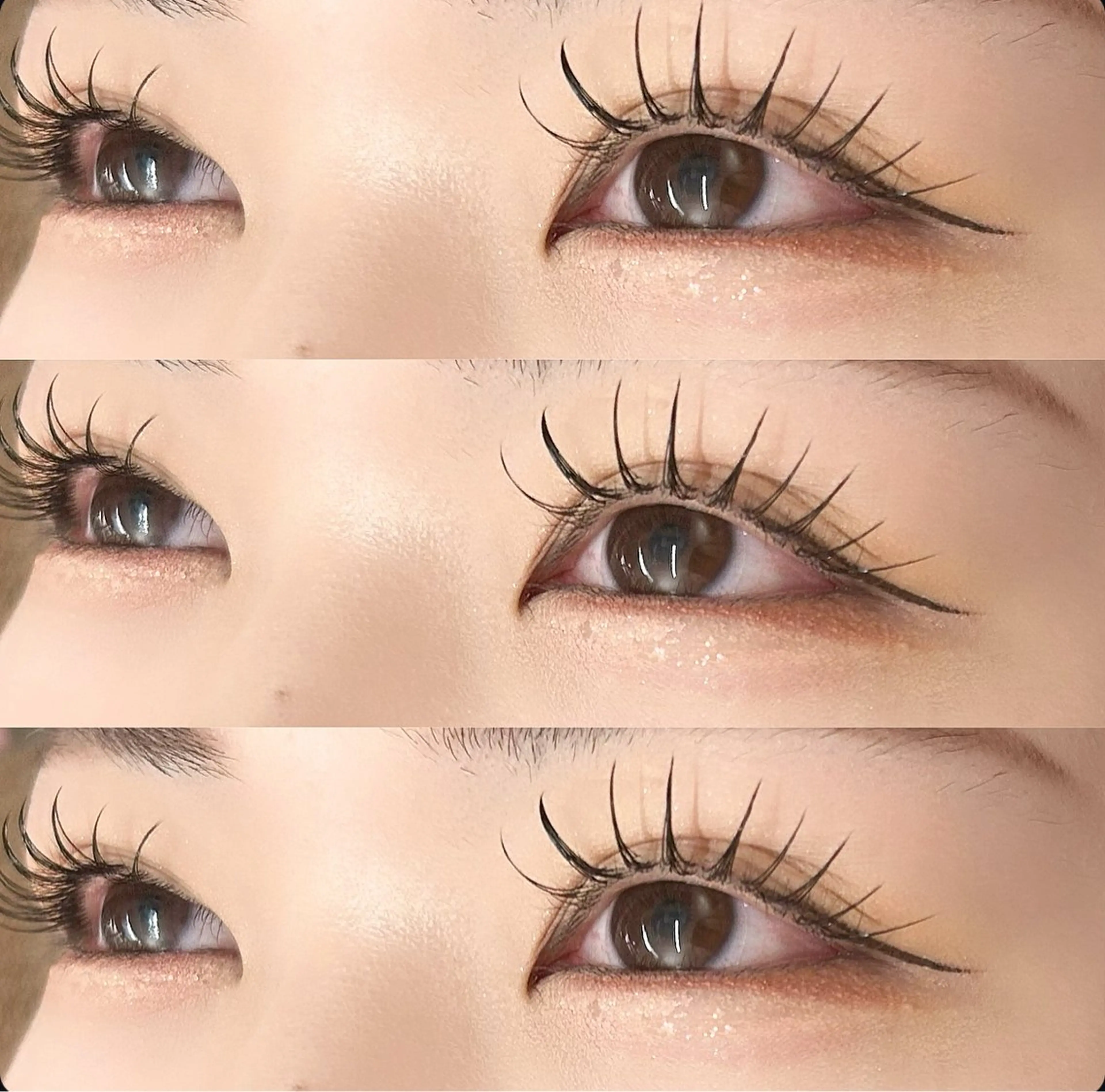 マツエク・マツパ フラットラッシュ マツエク eyelist .Ariのマツエク・マツパデザイン