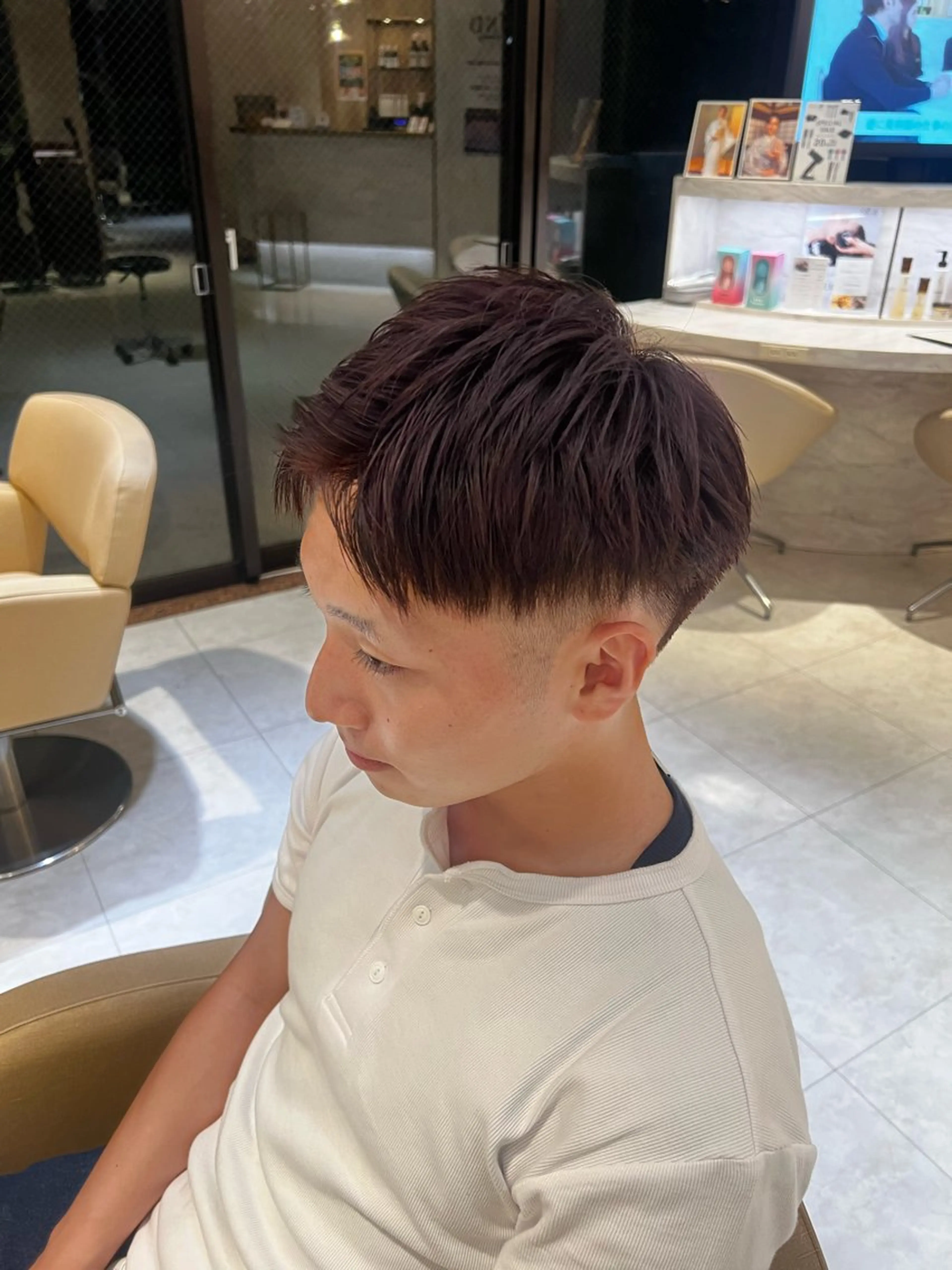カラー ヘアカラー 井上 香朋のヘアスタイル