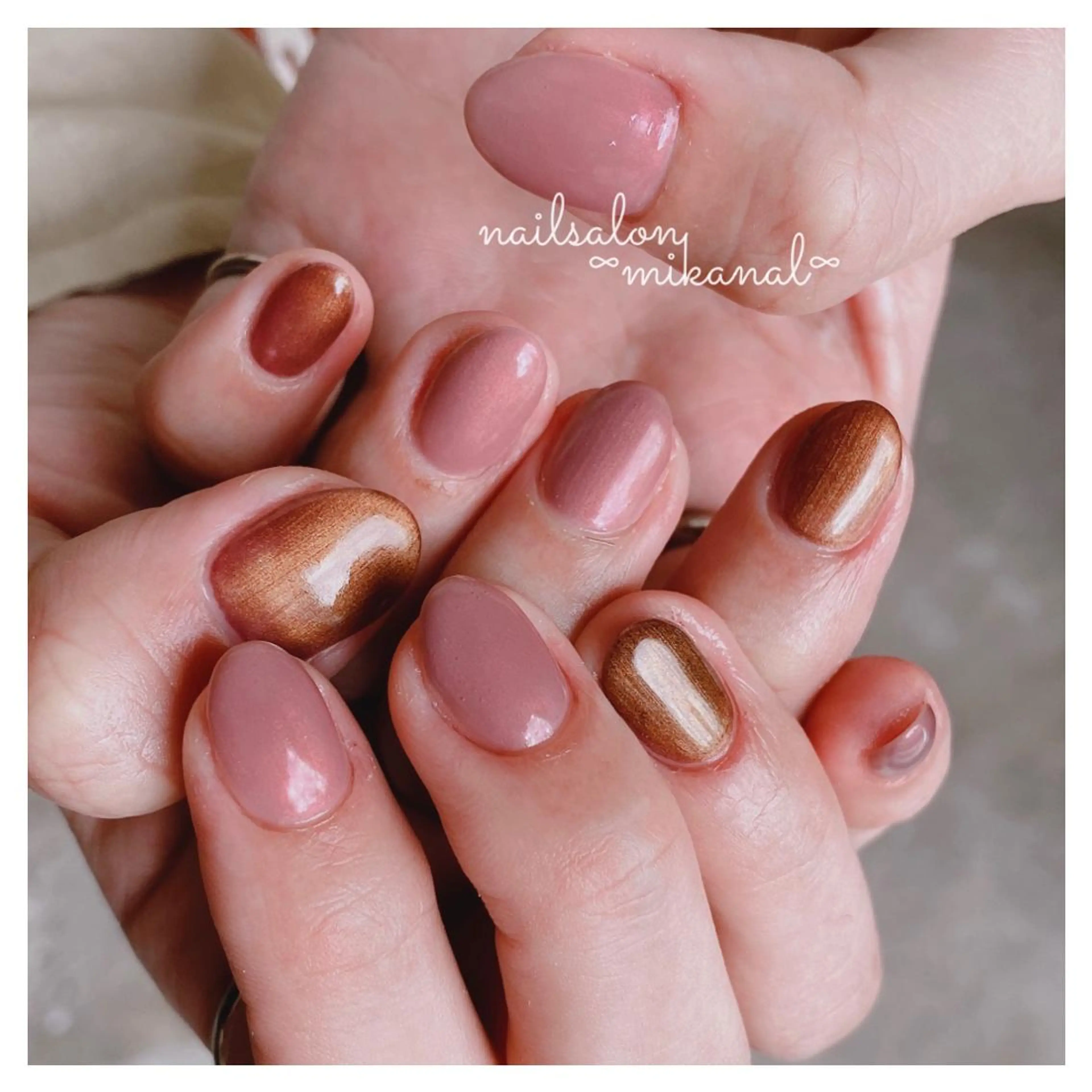 ネイル ハンドネイル フットネイル nailsalon ∞ ﾐｶﾅﾙ ∞のネイルデザイン