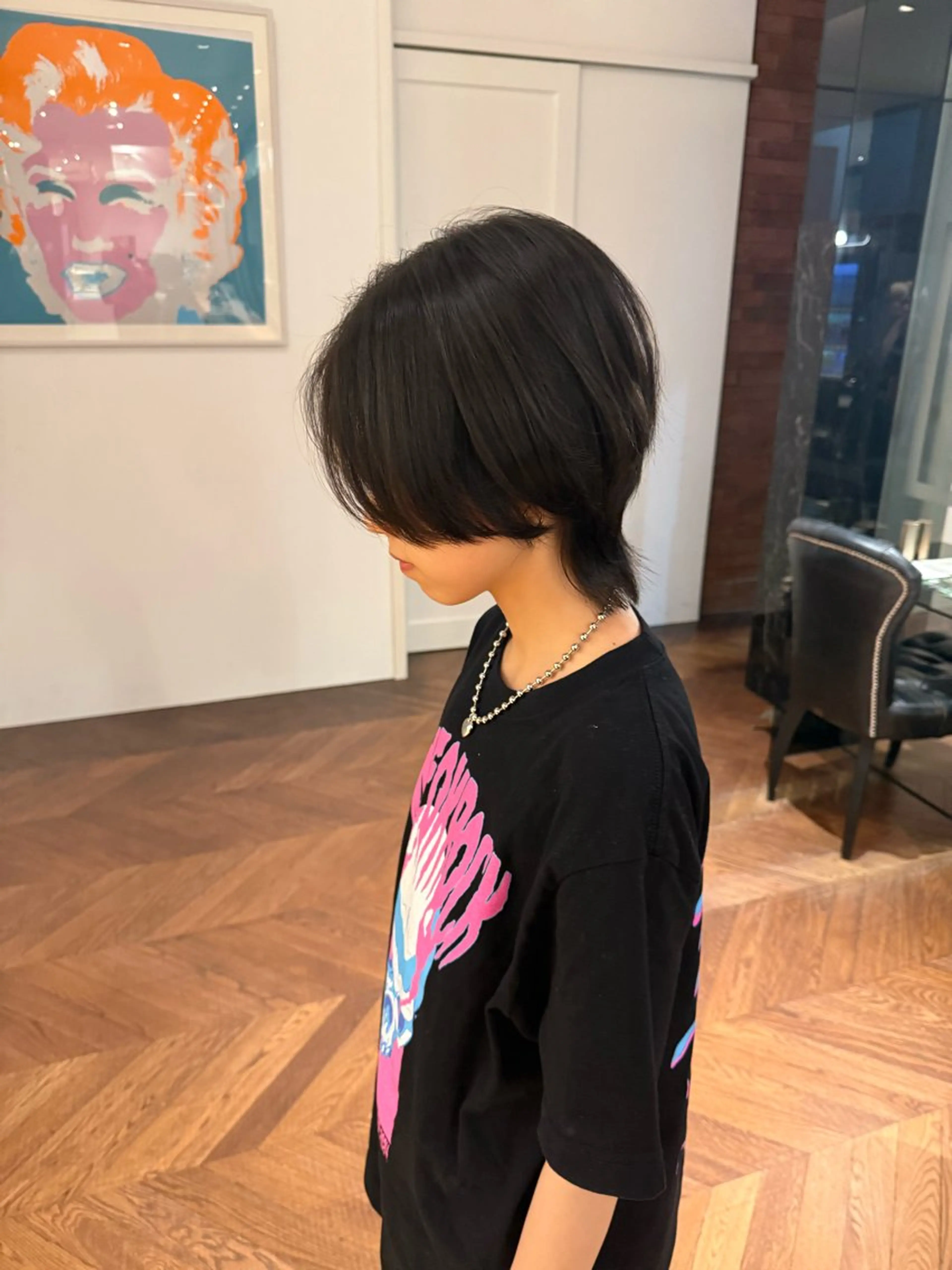 ショート ショートヘア ウルフカット SARA山口caz カット/パーマのヘアスタイル