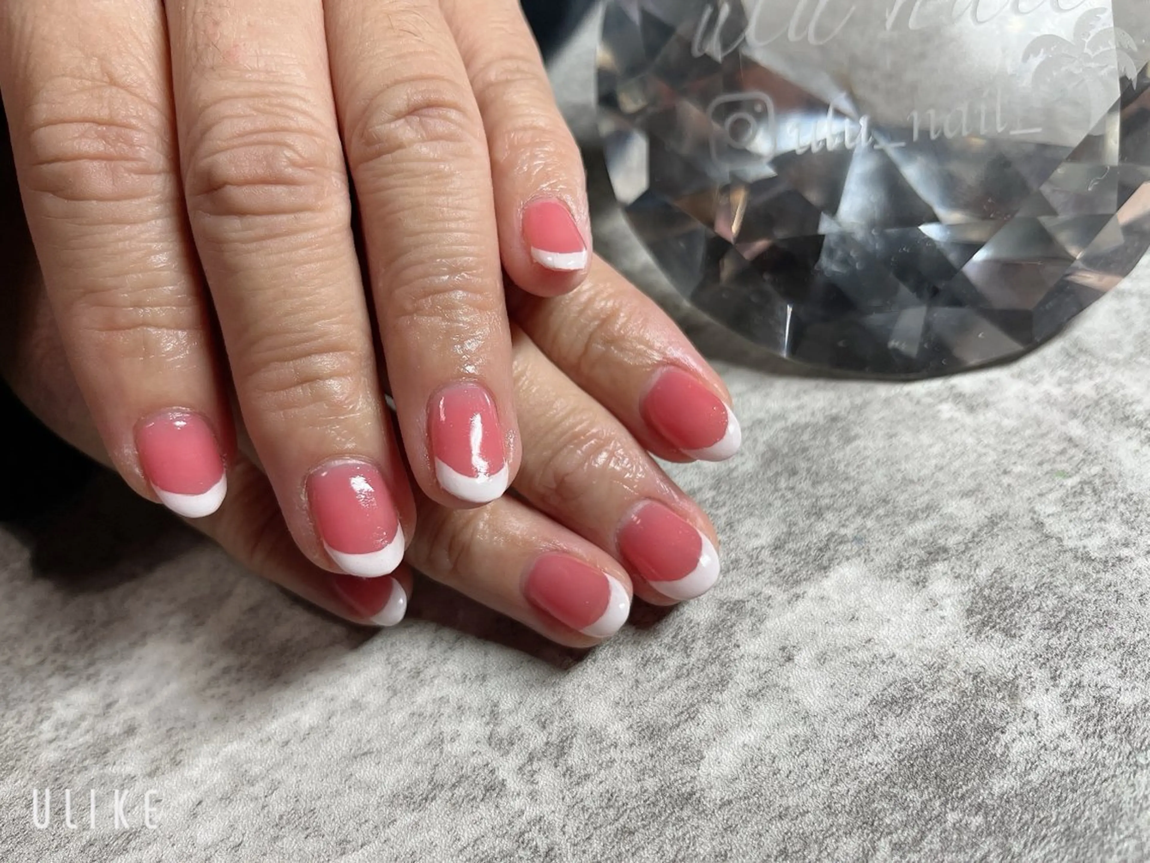 ネイル シンプルネイル 佐野 愛美のネイルデザイン