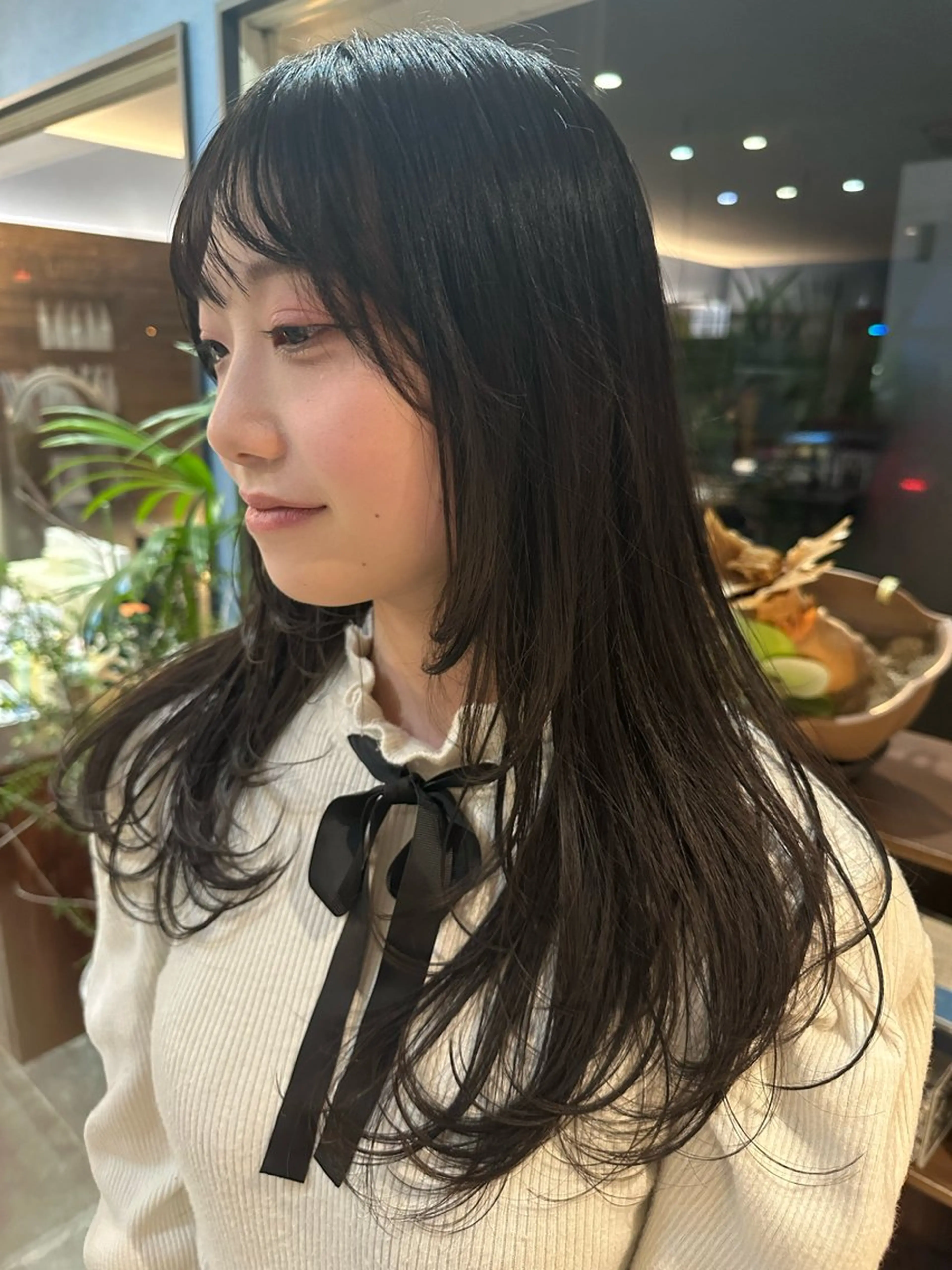 ロング 韓国風ヘア レイヤーカット 🎀Kubu🍀 Natsumu🎀のヘアスタイル