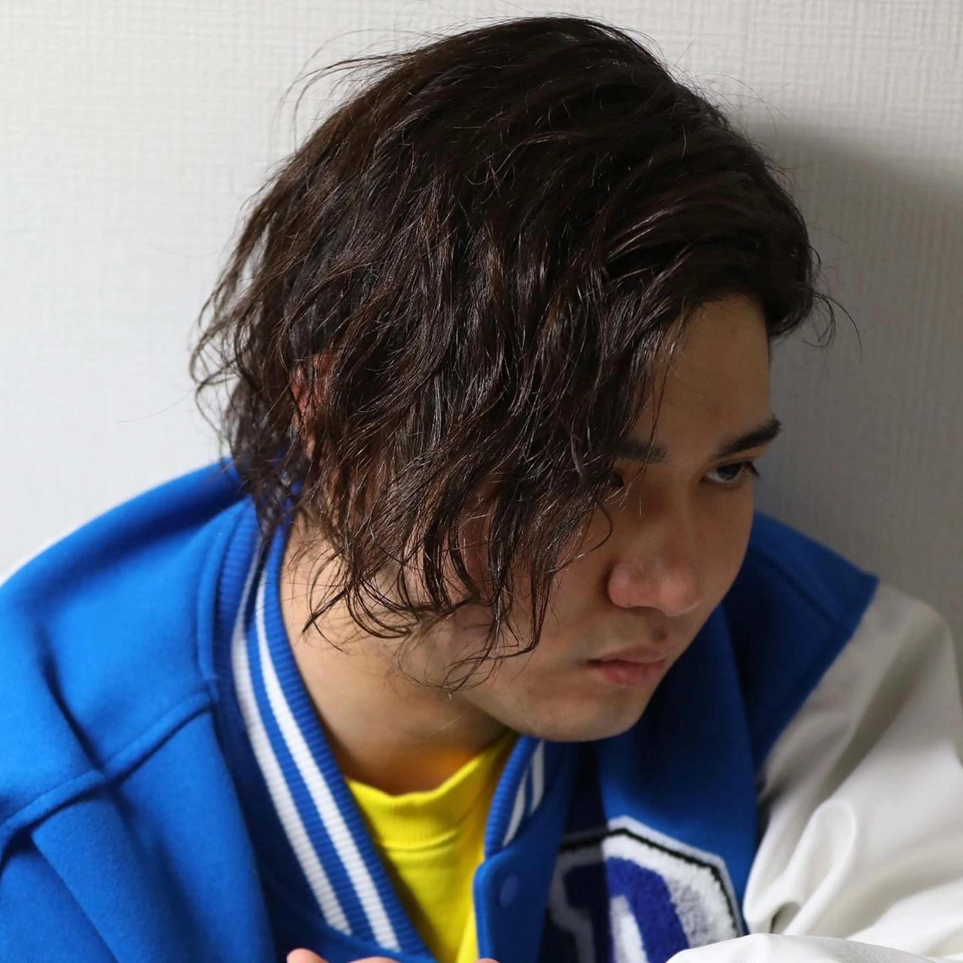 セミロング パーマ メンズ カット パーマ RAIA💎ケア ブリーチ＆パーマ💎のヘアスタイル