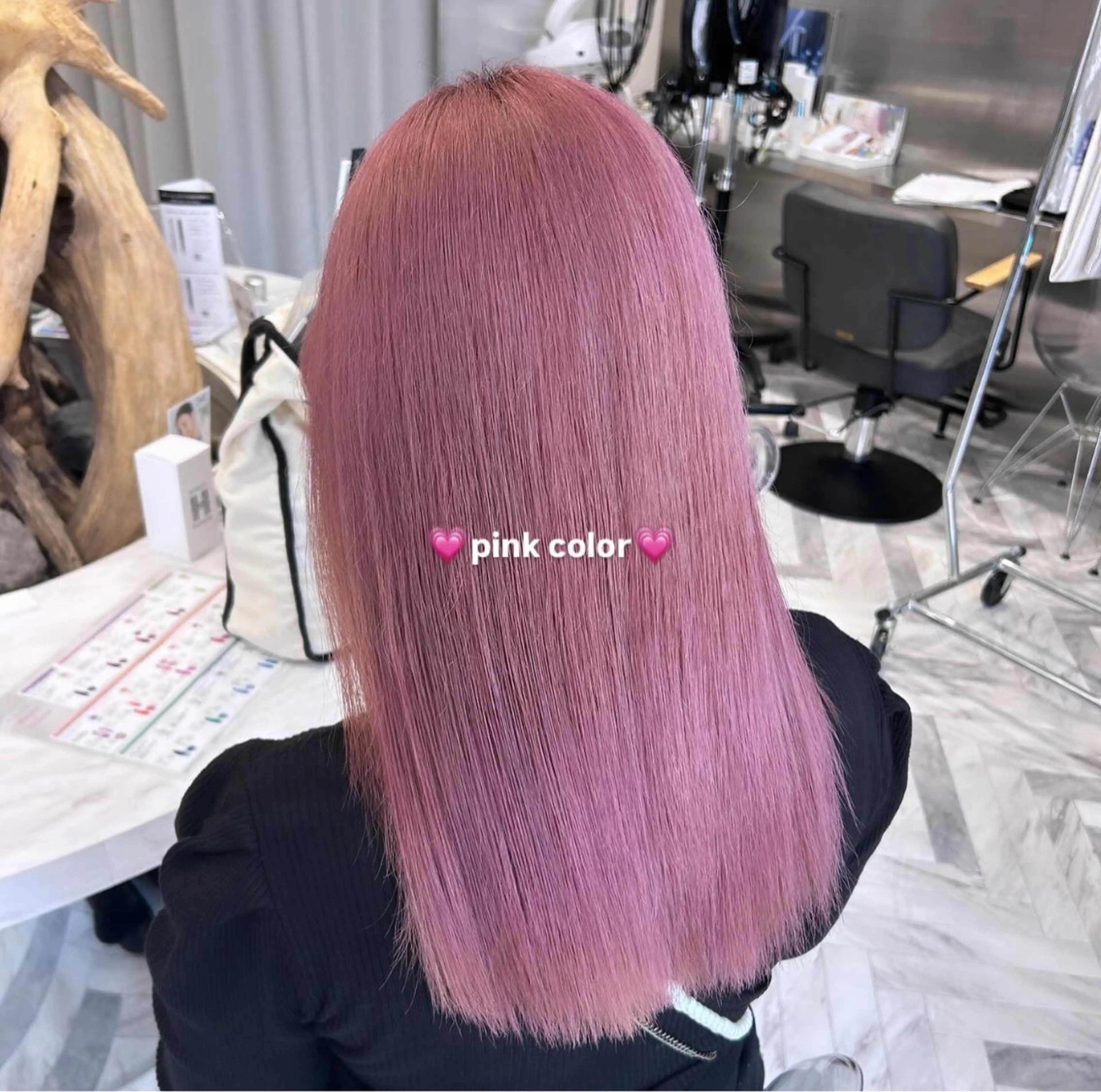 セミロング カラー カット ヘアカラー 透明感ツヤカラー/ アイリスト/ゆきなのマツエク・マツパデザイン