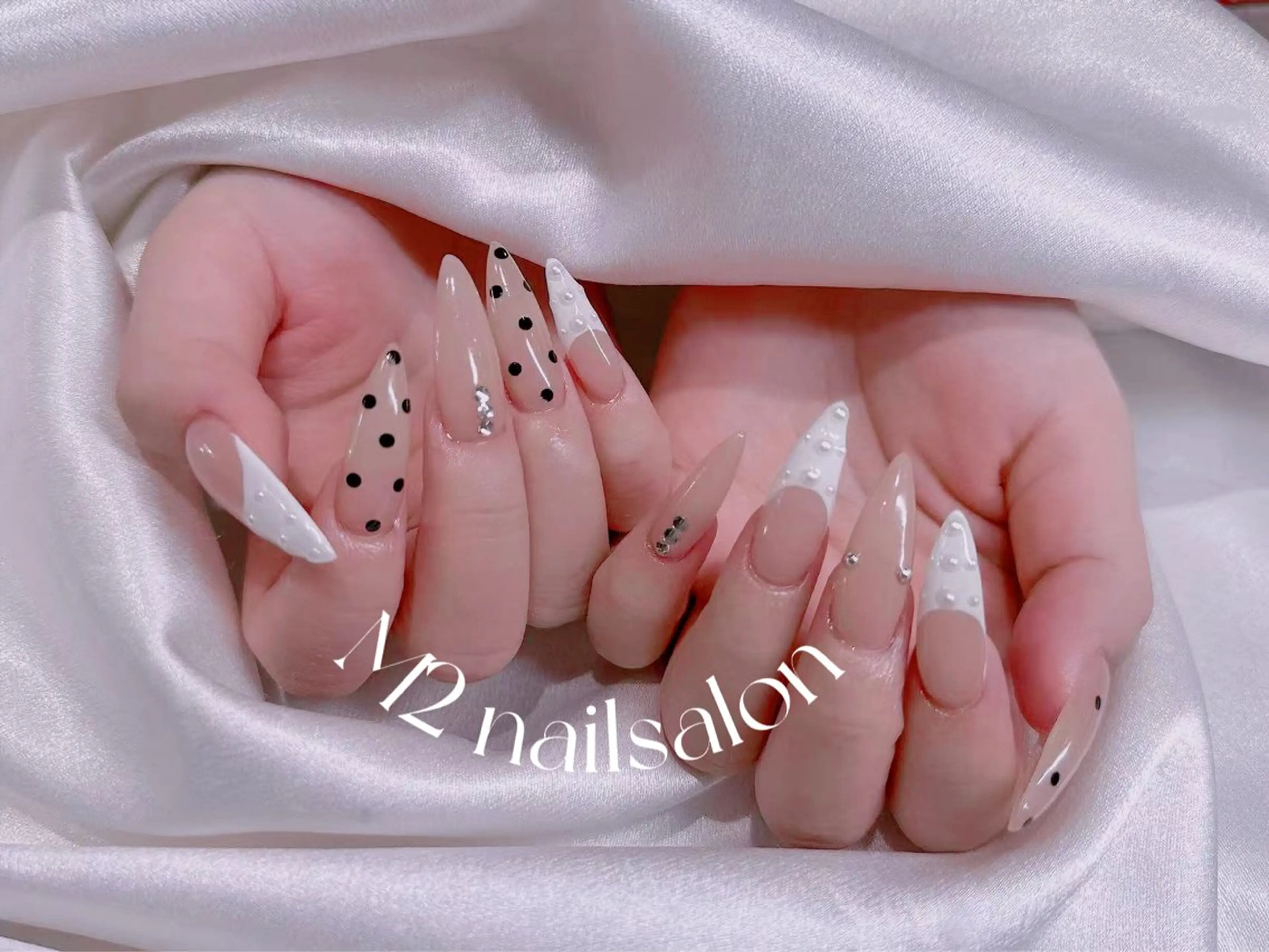 ネイル 長さだし専門店 M2　rikaのネイルデザイン