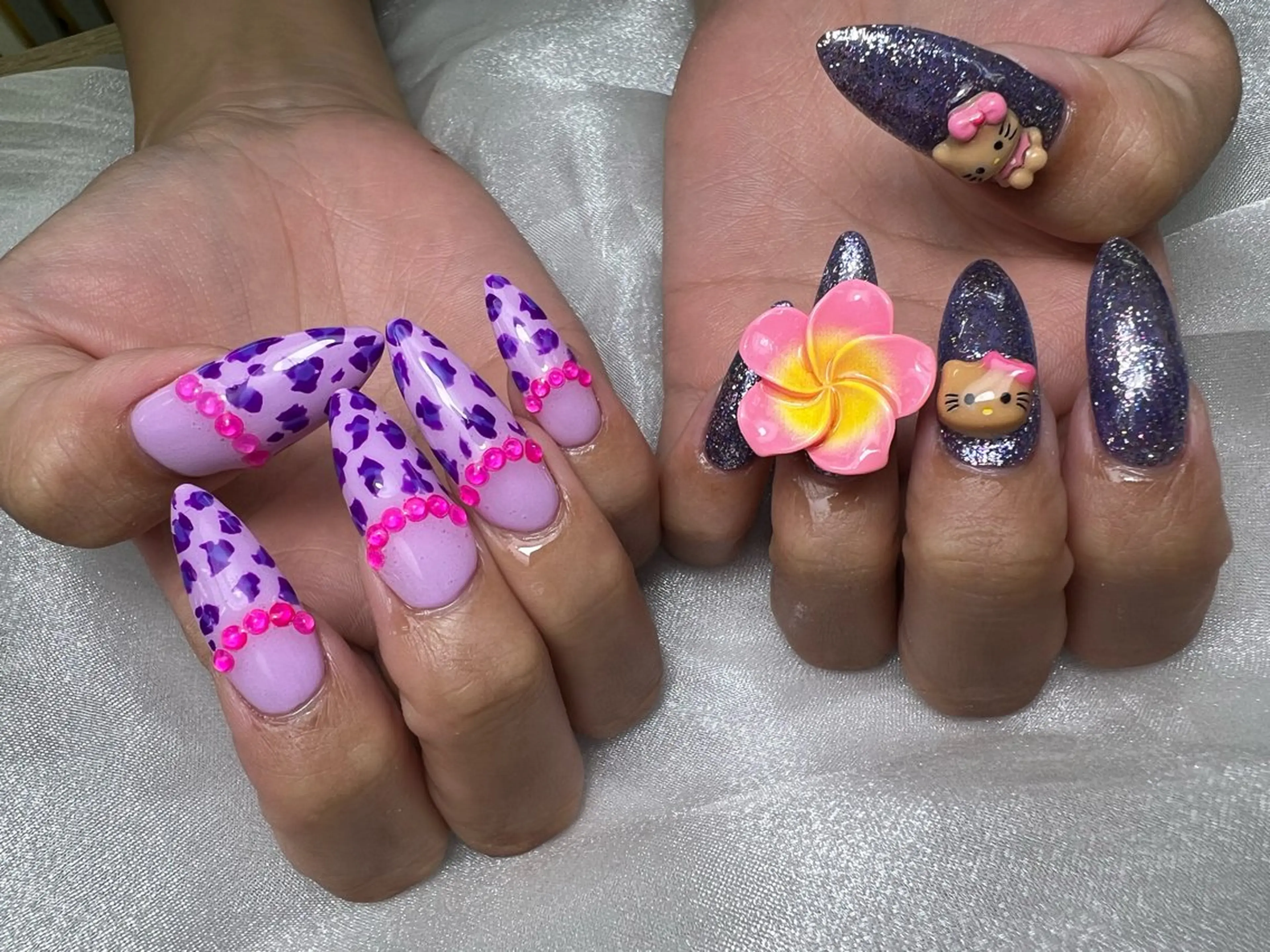 ネイル ハンドネイル Mana‪ ‪·͜· ❤︎‬のネイルデザイン