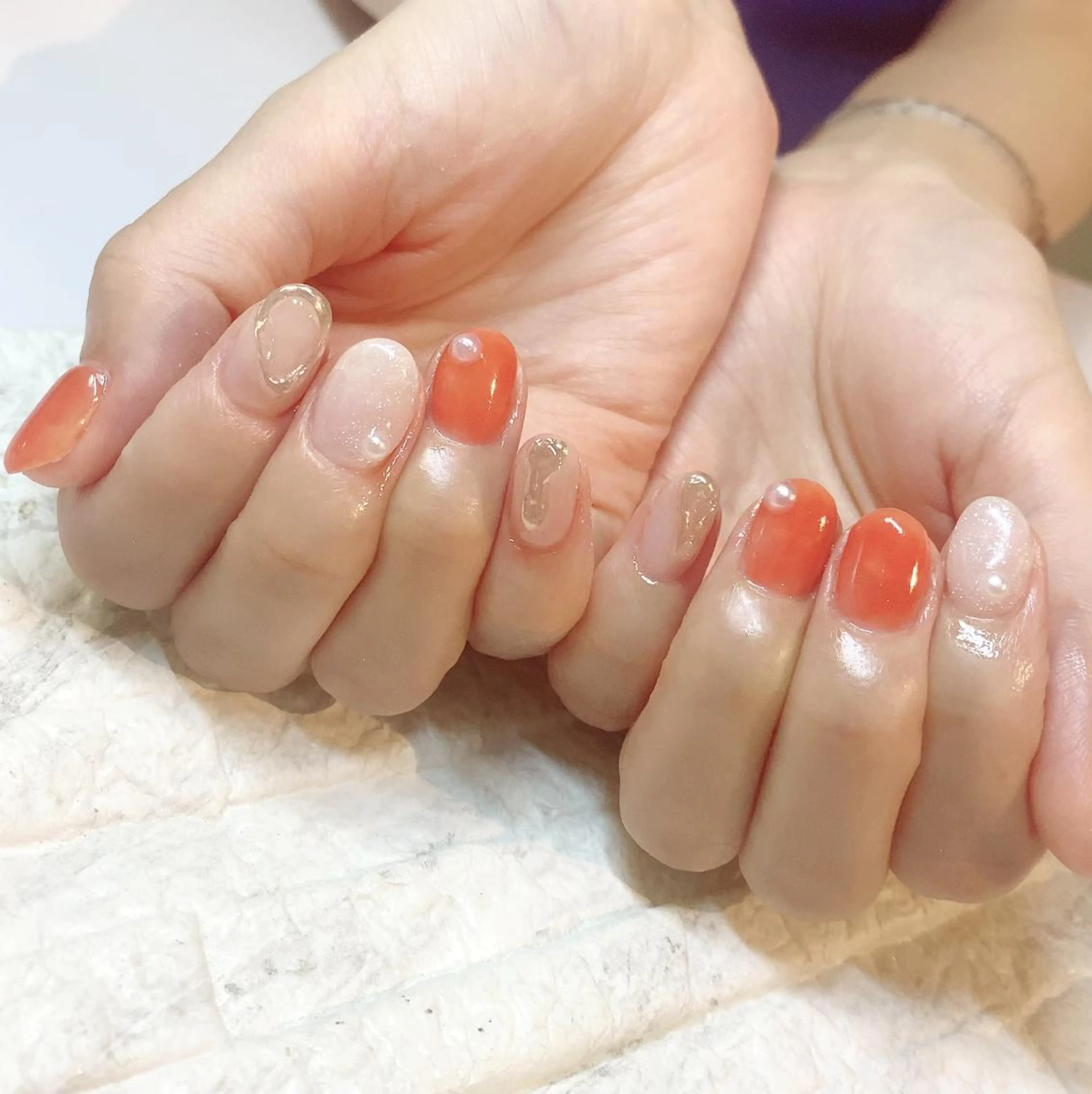 ネイル アートネイル フットネイル yochi nailのネイルデザイン