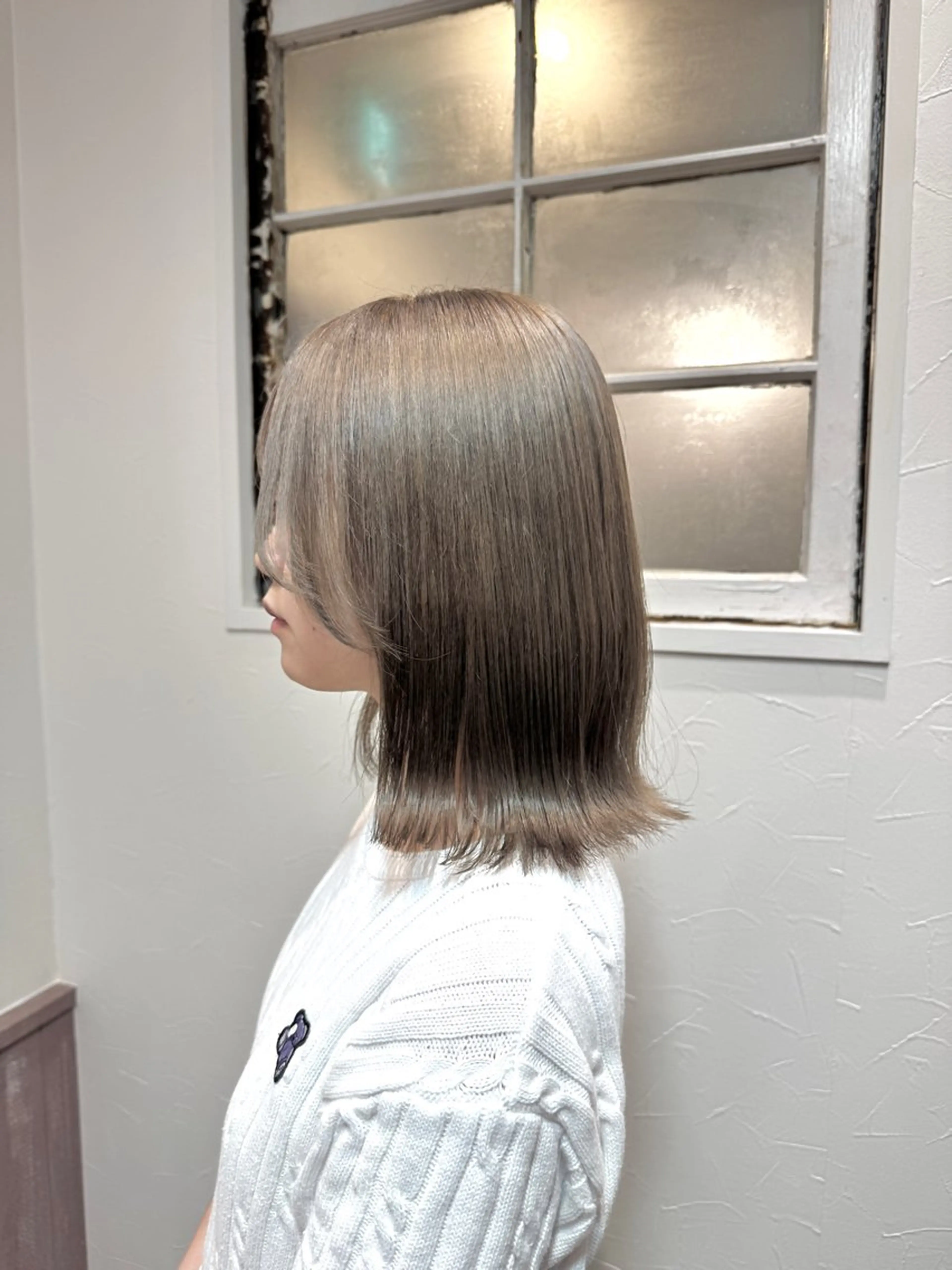 ミディアム カラー カット ヘアカラー 矢場町/ダブルカラー /レイヤー/アリサのヘアスタイル