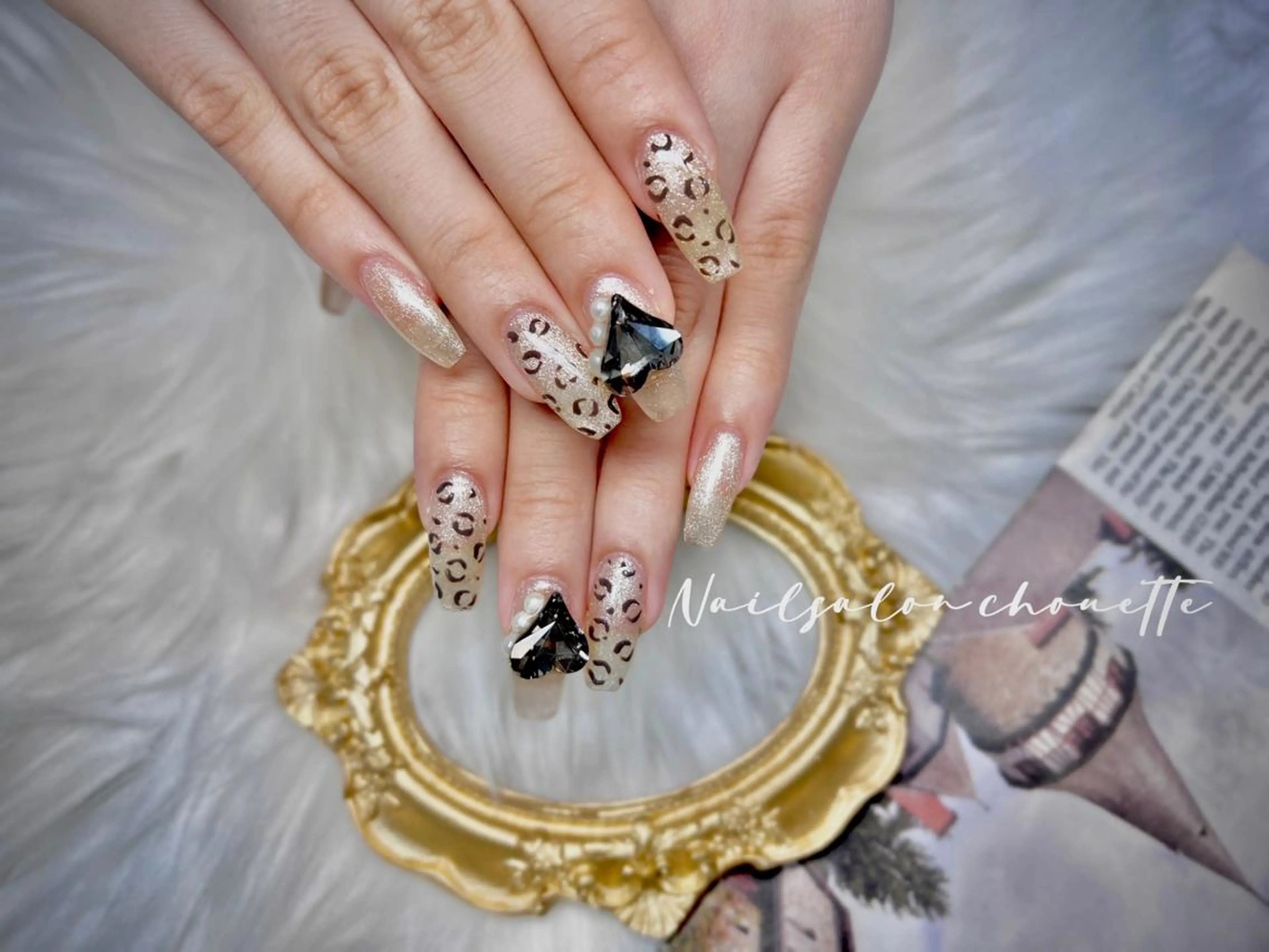 ロング ハンドネイル Chouette Nailのネイルデザイン