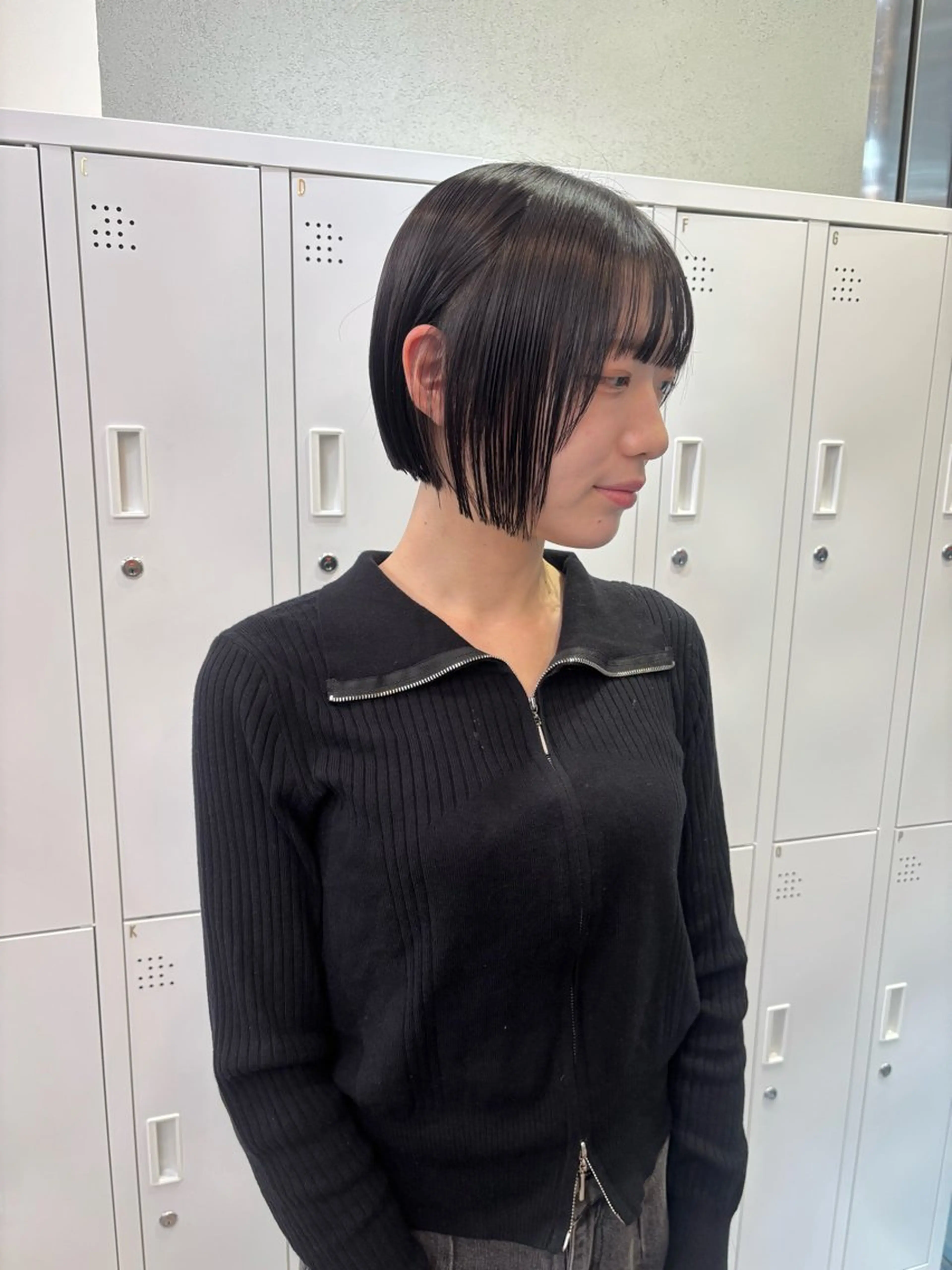 ショート ボブ 梅田\カットモデル\ 拓都🧩のヘアスタイル