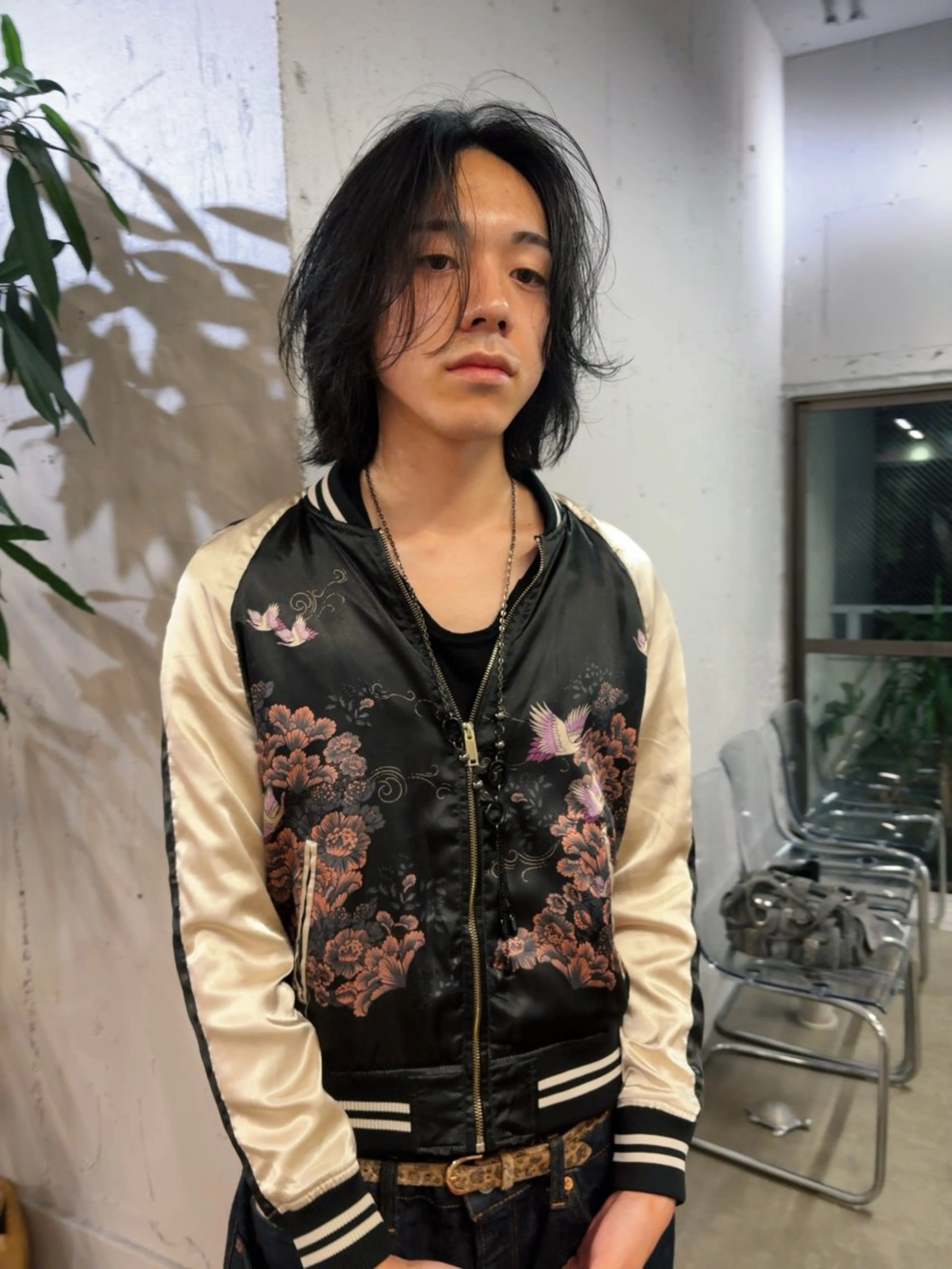 ミディアム カラー メンズ ボブとパーマの達人 /美容室難民の方是非のヘアスタイル