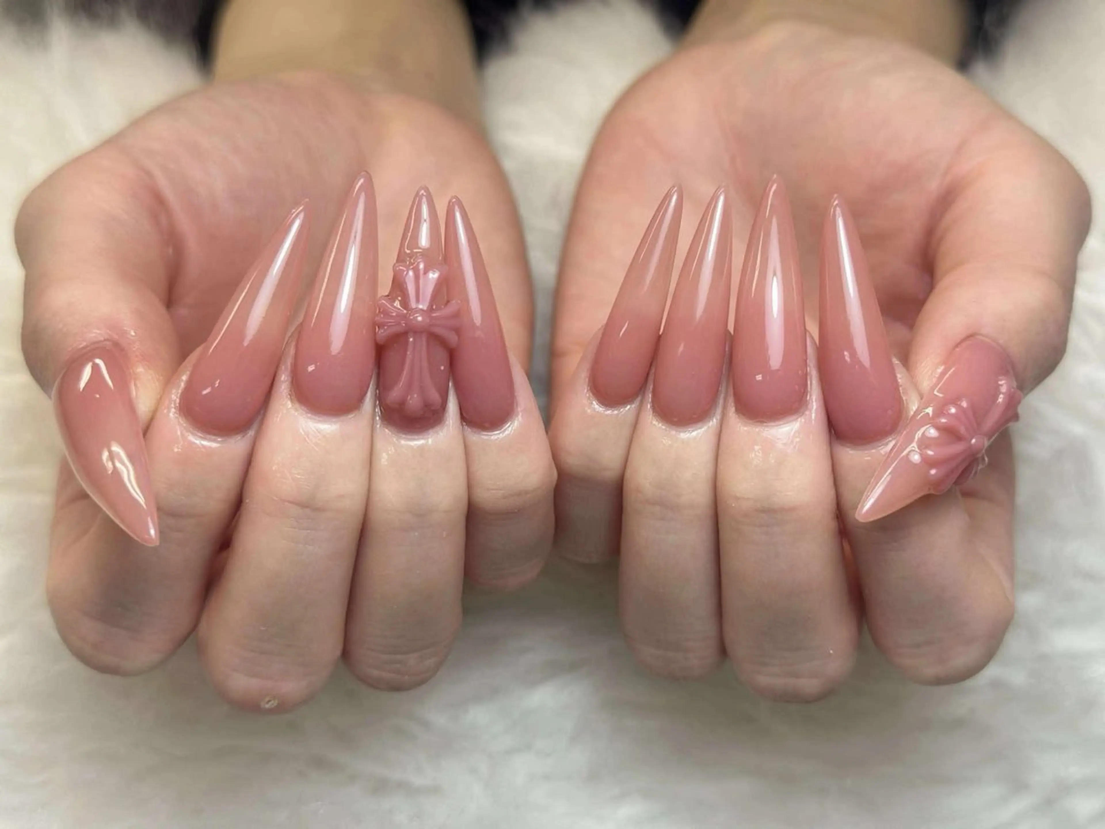 ネイル チークネイル フットネイル フレンチネイル グラデーション 韓国ネイル Yuki nail staffのネイルデザイン