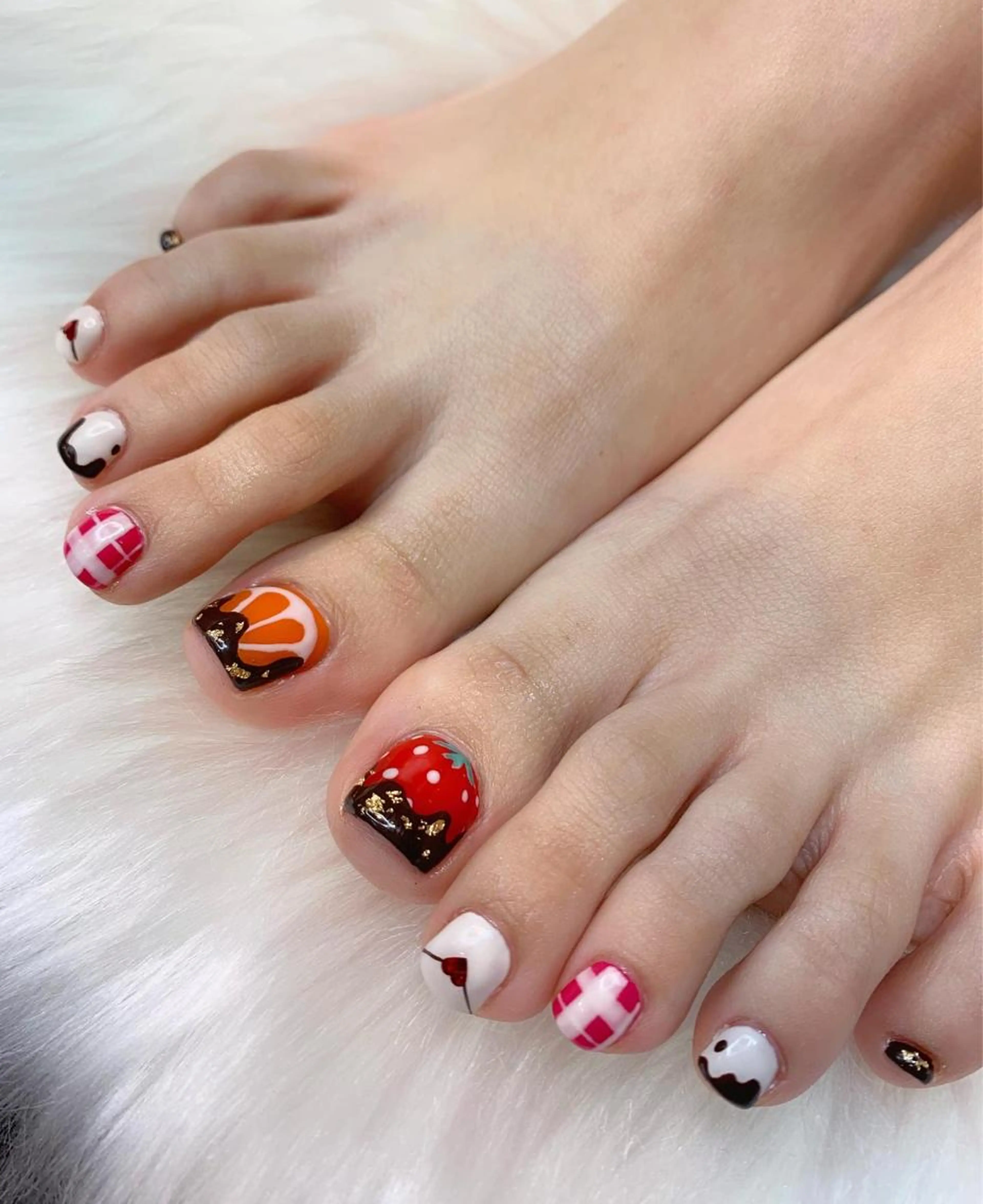 初回限定❗️【オフ込み】フットネイル✨120分やり放題❤️の写真