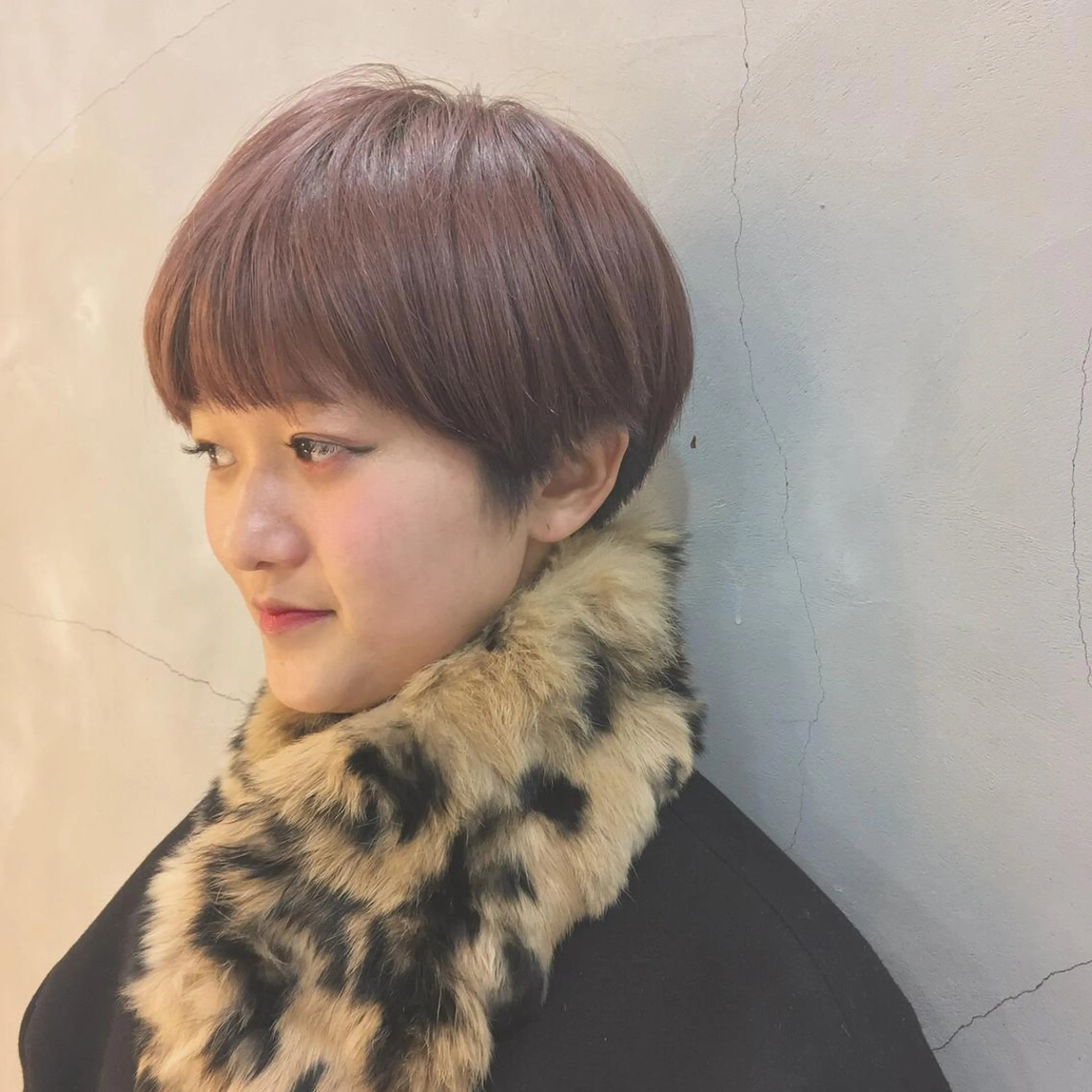 ショート 金子 歩実のヘアスタイル