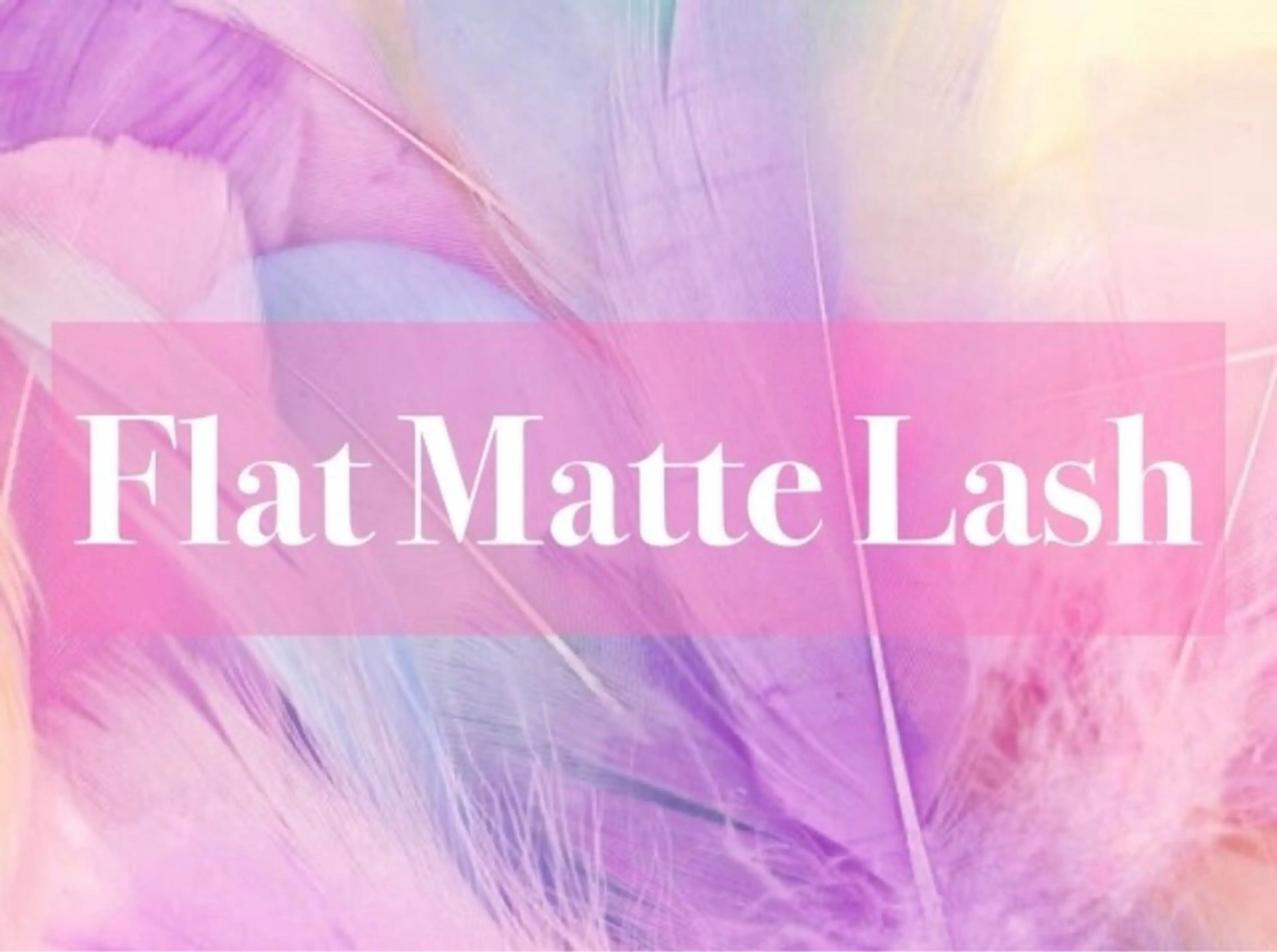 フラットマットラッシュ100本の写真