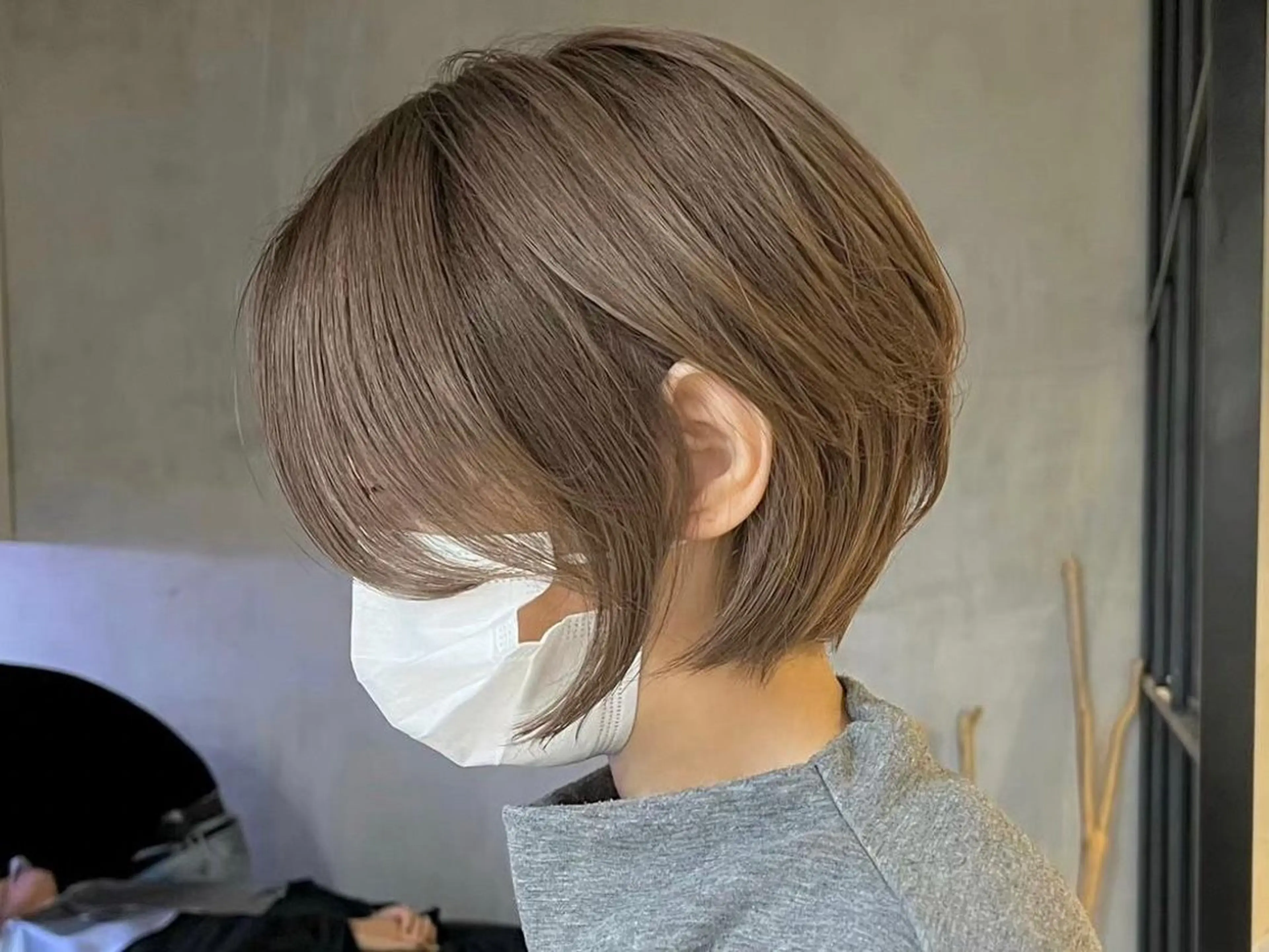 ショート カラー カット ヘアカラー 藤川 明英里のヘアスタイル