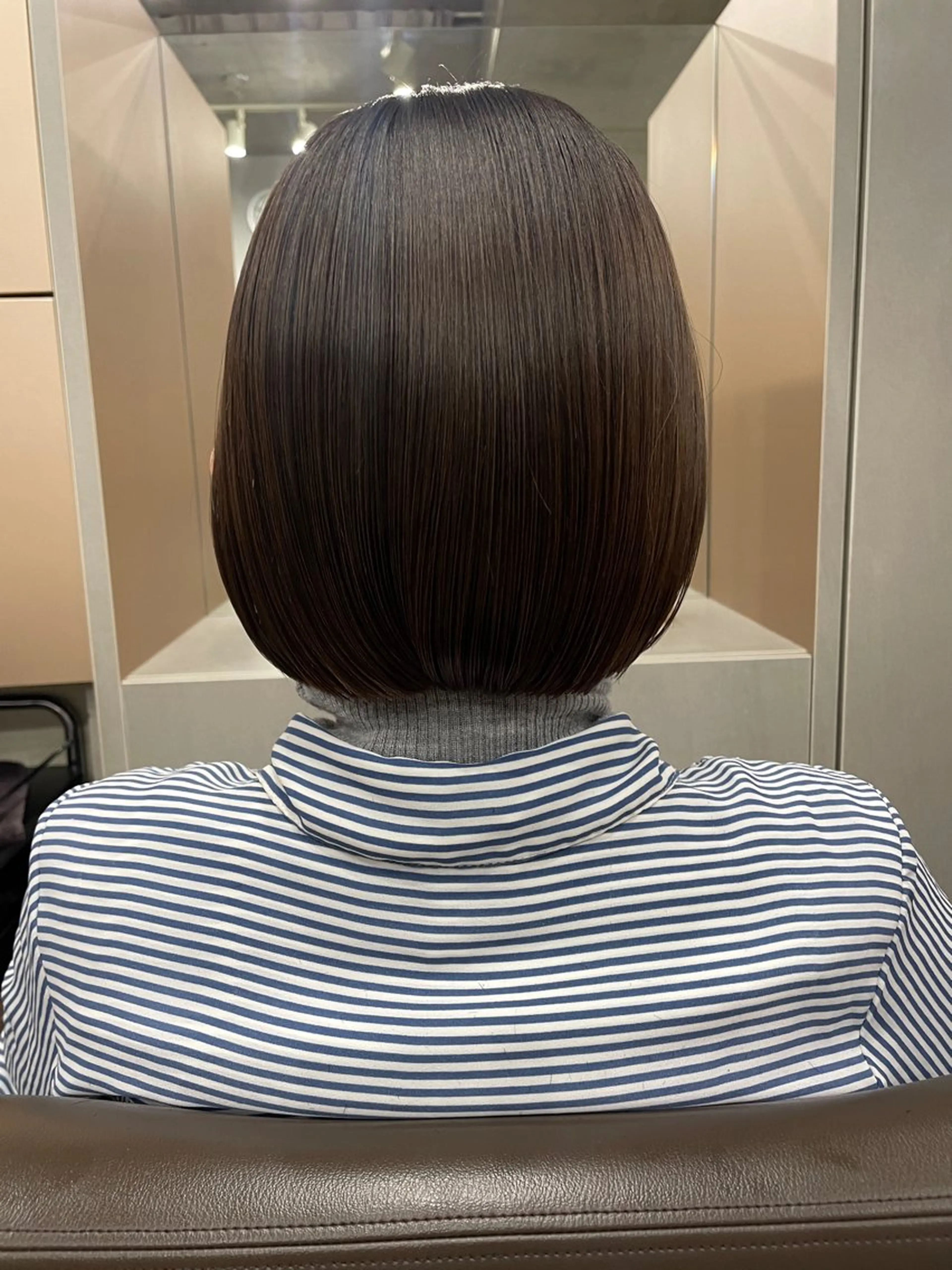 ミディアム カラー カット ヘアカラー トリートメント 表参道🌿赤み消し カラー/チナツのヘアスタイル