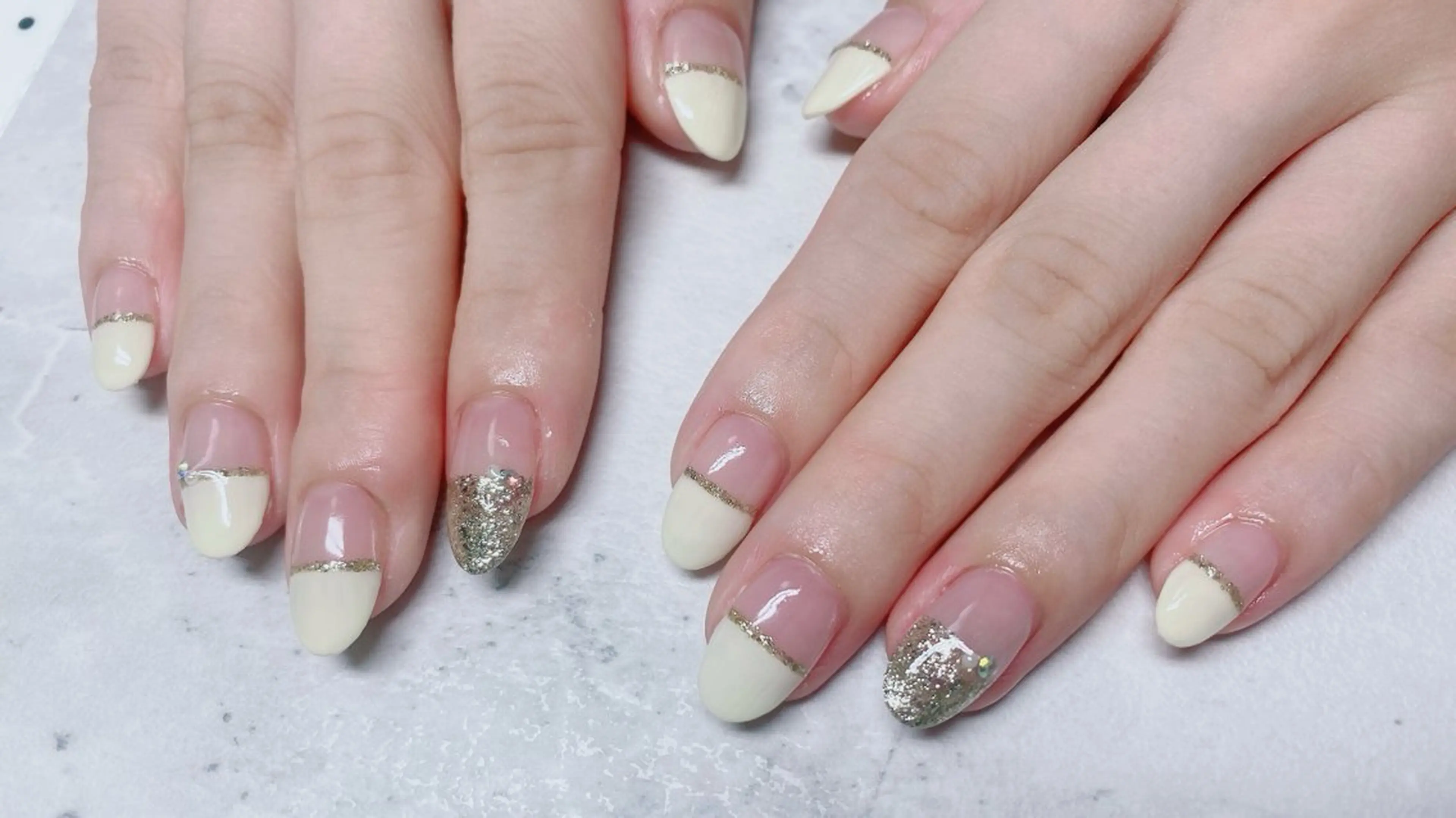 ネイル 長さ出し フットネイル ジェルネイル 韓国ネイル マグネットネイル ハンドネイル Nail Annのネイルデザイン