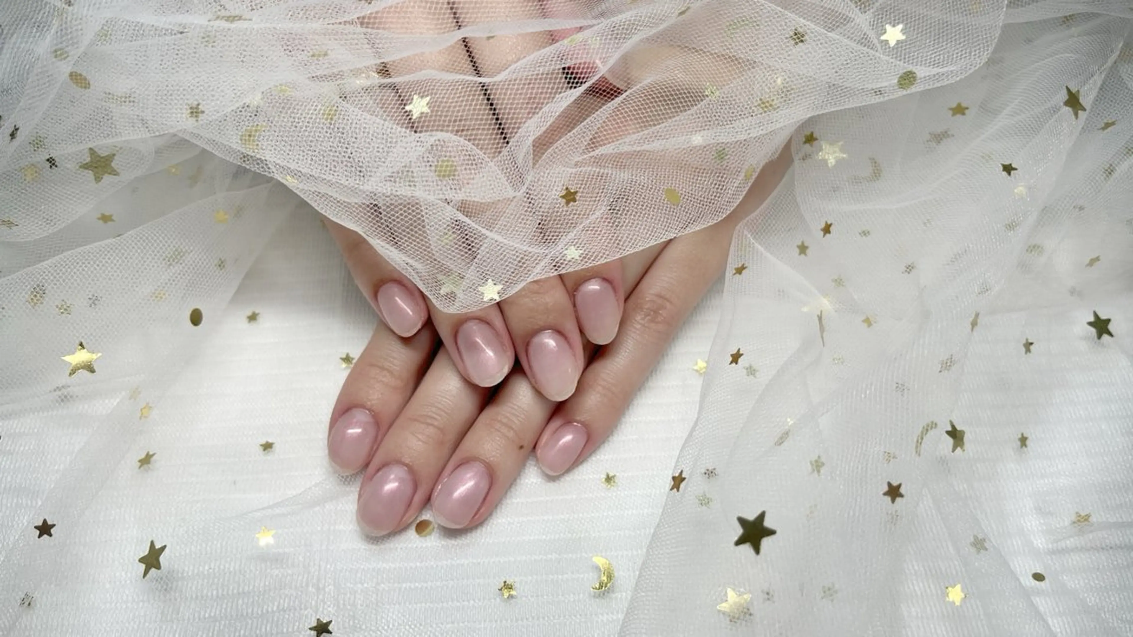 ネイル オーロラネイル ワンカラーネイル Azel nail 伊野麗のネイルデザイン